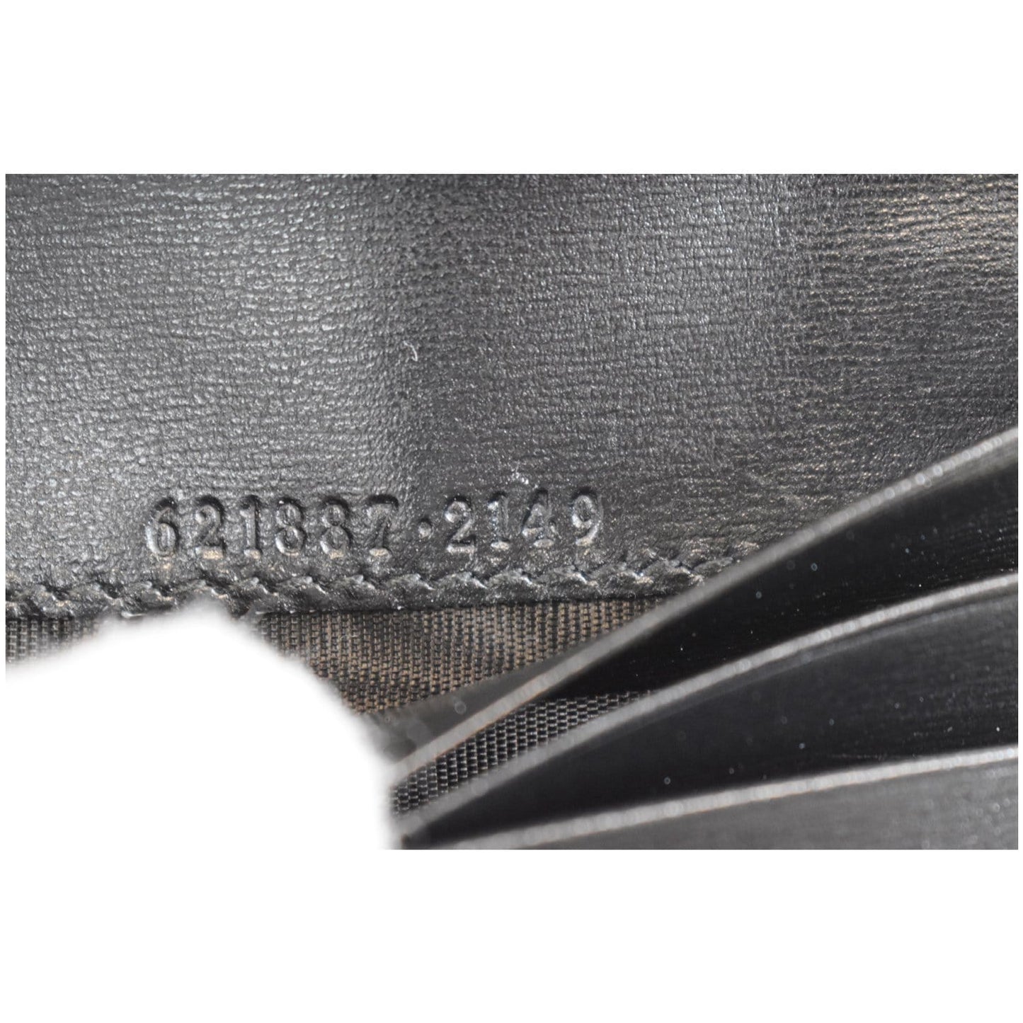 GUCCI Horsebit 1955 Card Case Wallet Black 621887