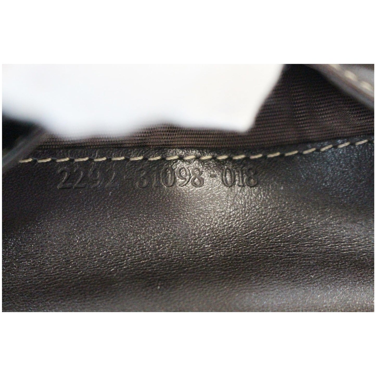 FENDI Trifold Zucca Vinyl Coated Wallet Brown