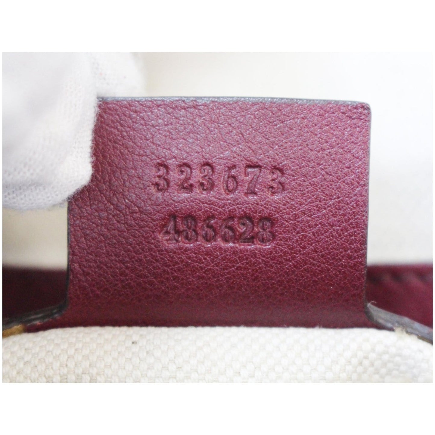 GUCCI Bree GG Guccissima Leather Shoulder Bag Dusty Rose 323673