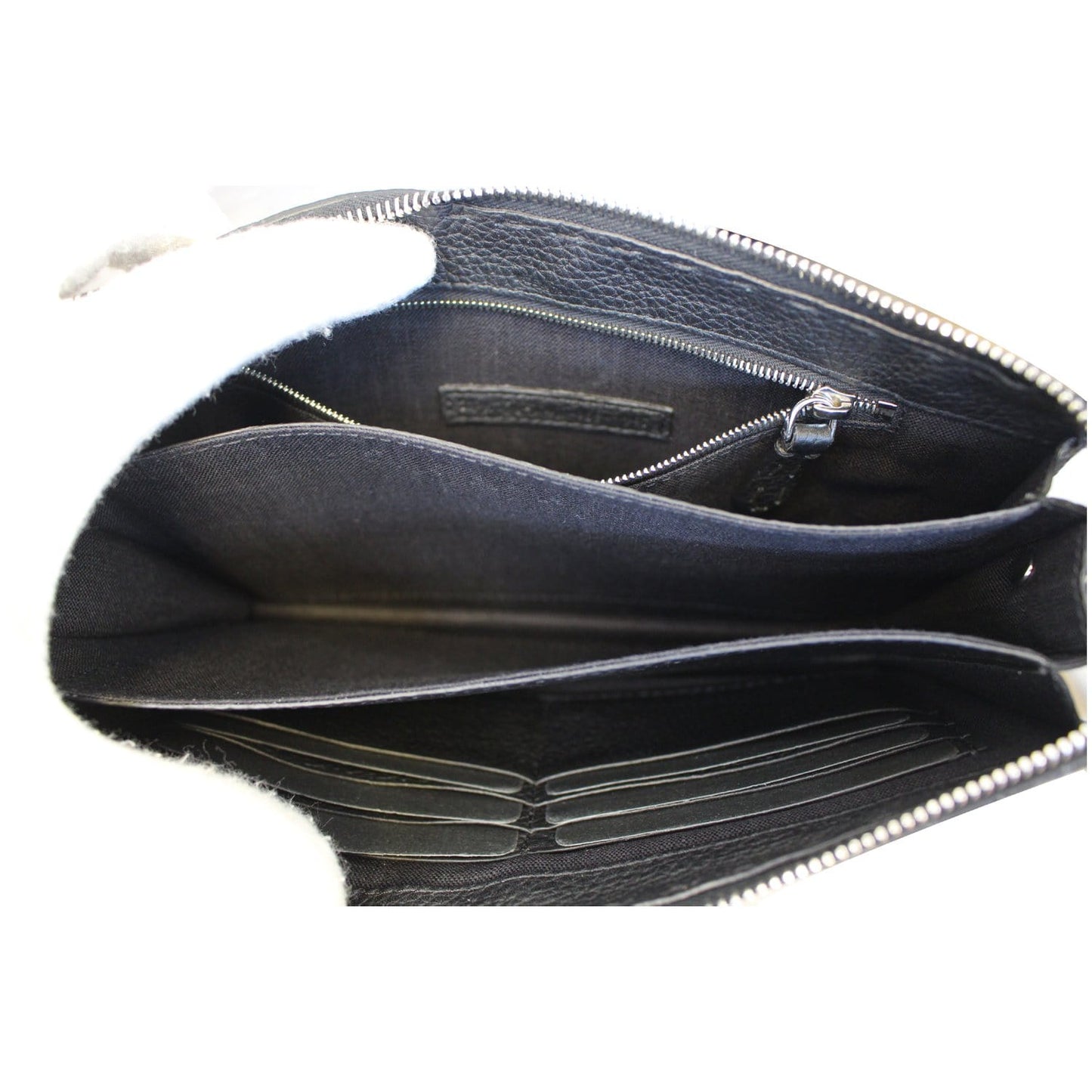 FENDI Bag Bugs eyes Roman Leather Clutch