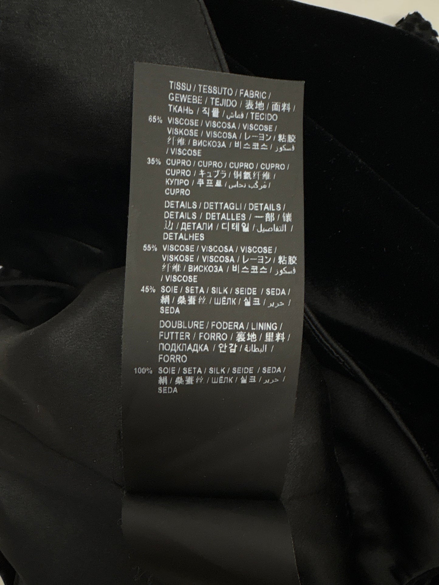 Saint Laurent Black Velvet Mini Sleeveless Playsuit with Crystal Heart and YSL Zip Detail Size FR 36 (UK 8)