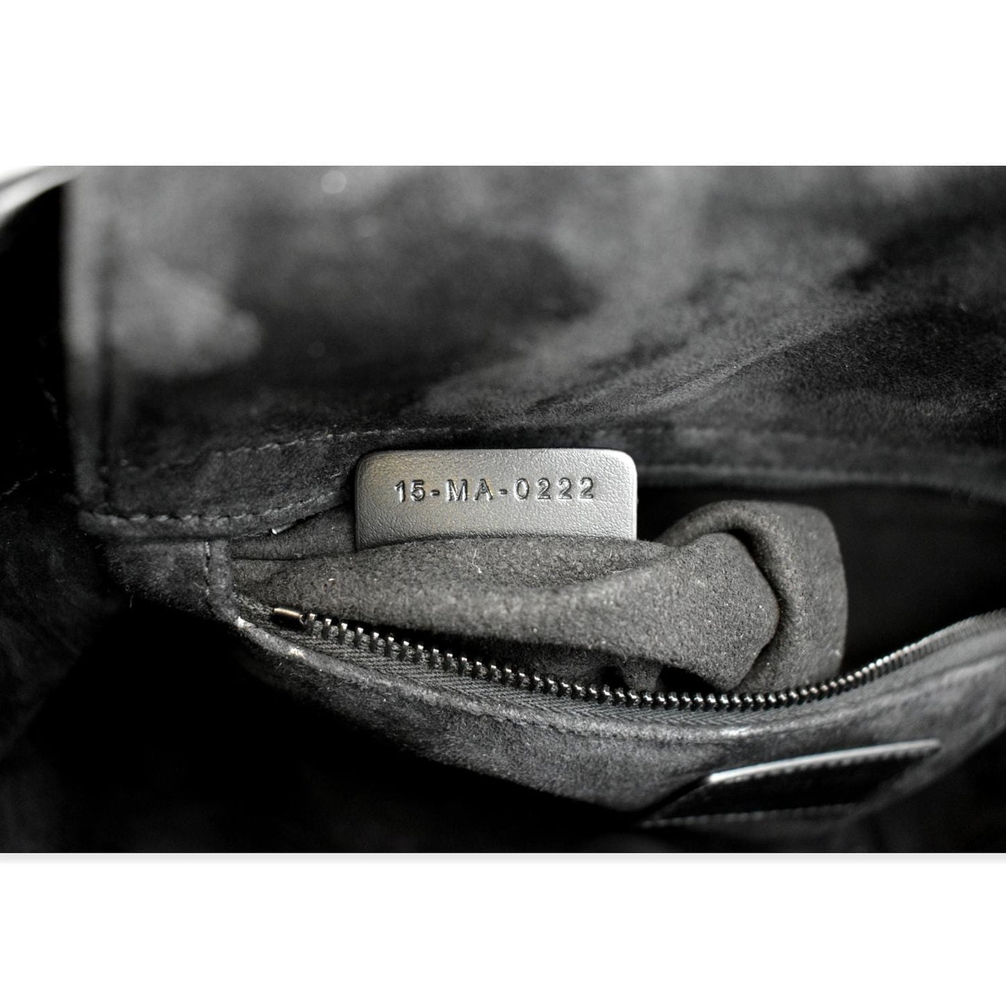 CHRISTIAN DIOR Medium Black Lady Dior Cannage Calfskin Shoulder Bag Black