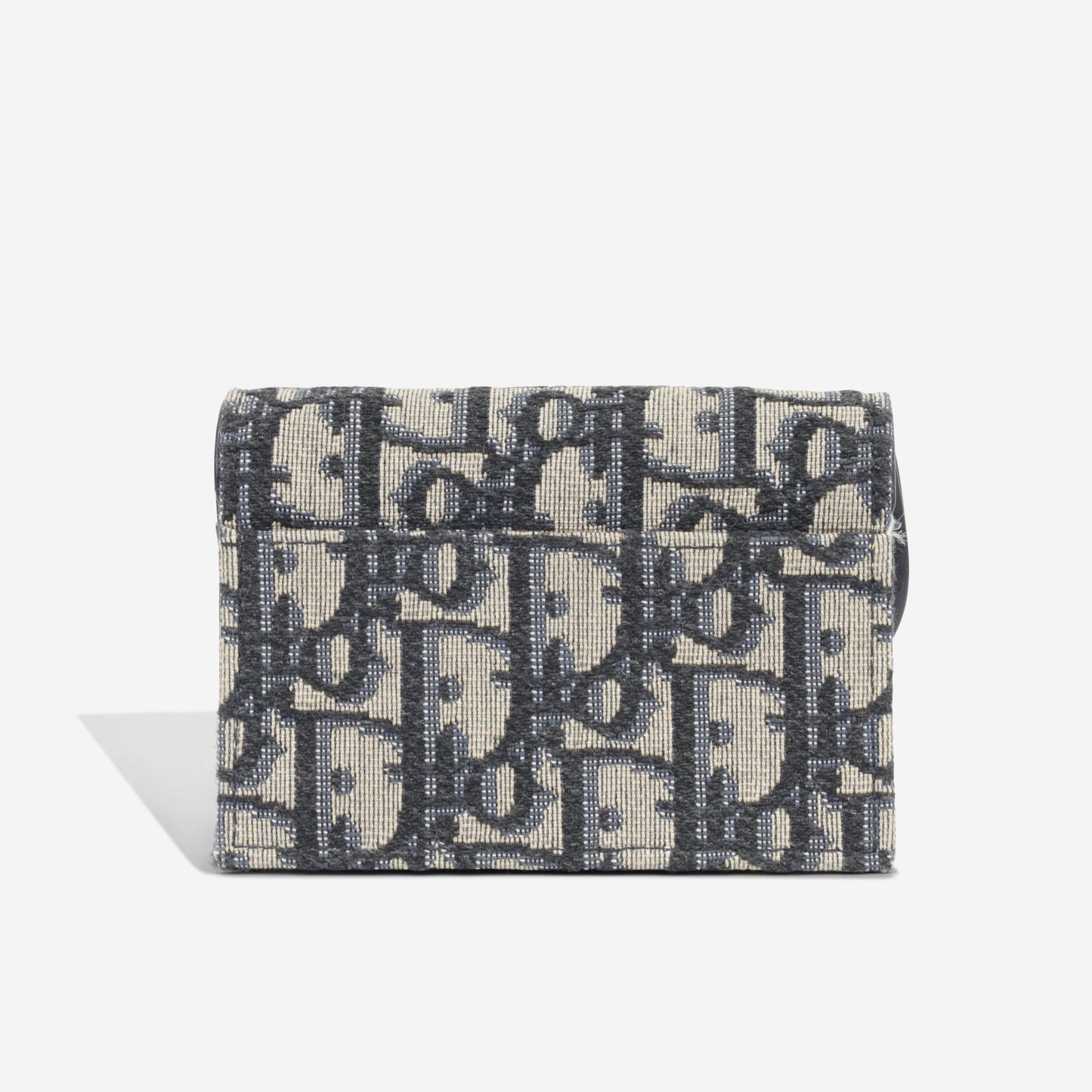 Christian Dior Saddle Flap Card Holder