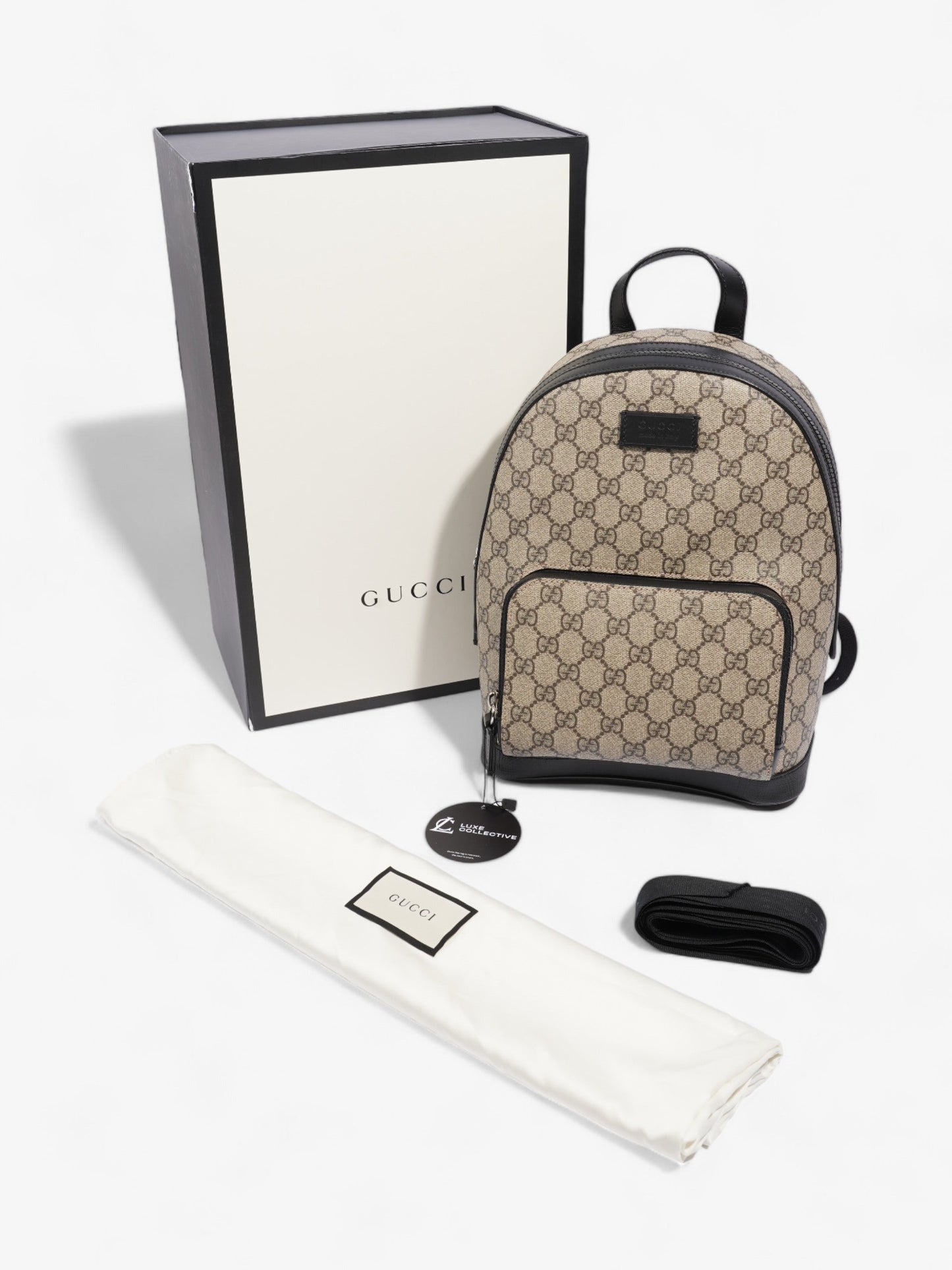 Gucci GG Retro Backpack GG Supreme Coated Canvas