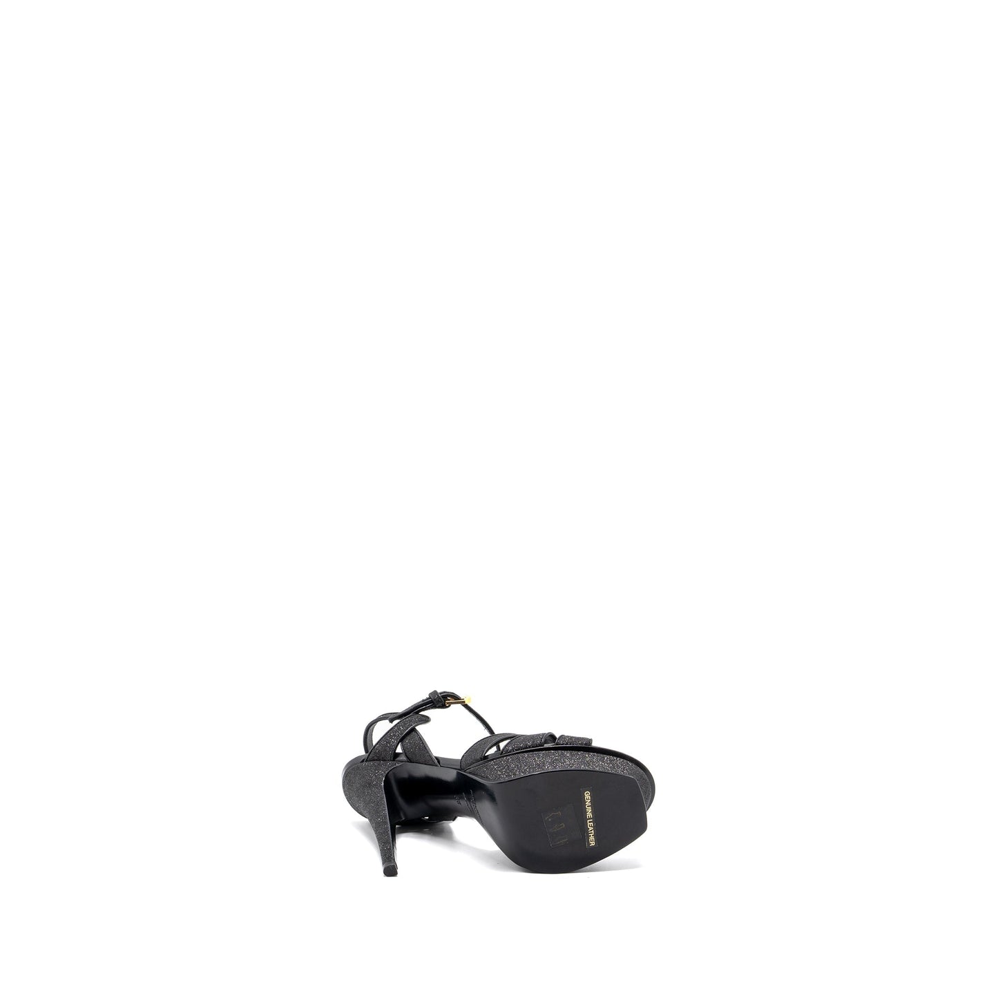 Saint Laurent Size 38 Tribute Platform Sandals Black