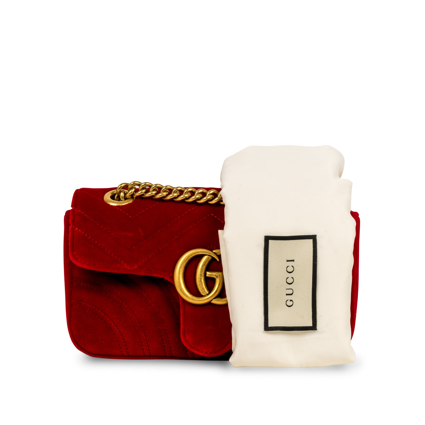 Gucci GG Velvet Marmont - Mini