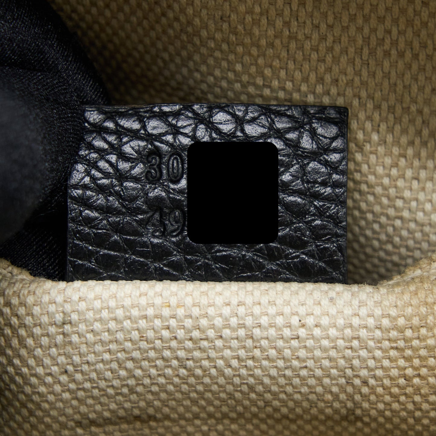 Gucci Soho Disco Camera Bag Calfskin Black L