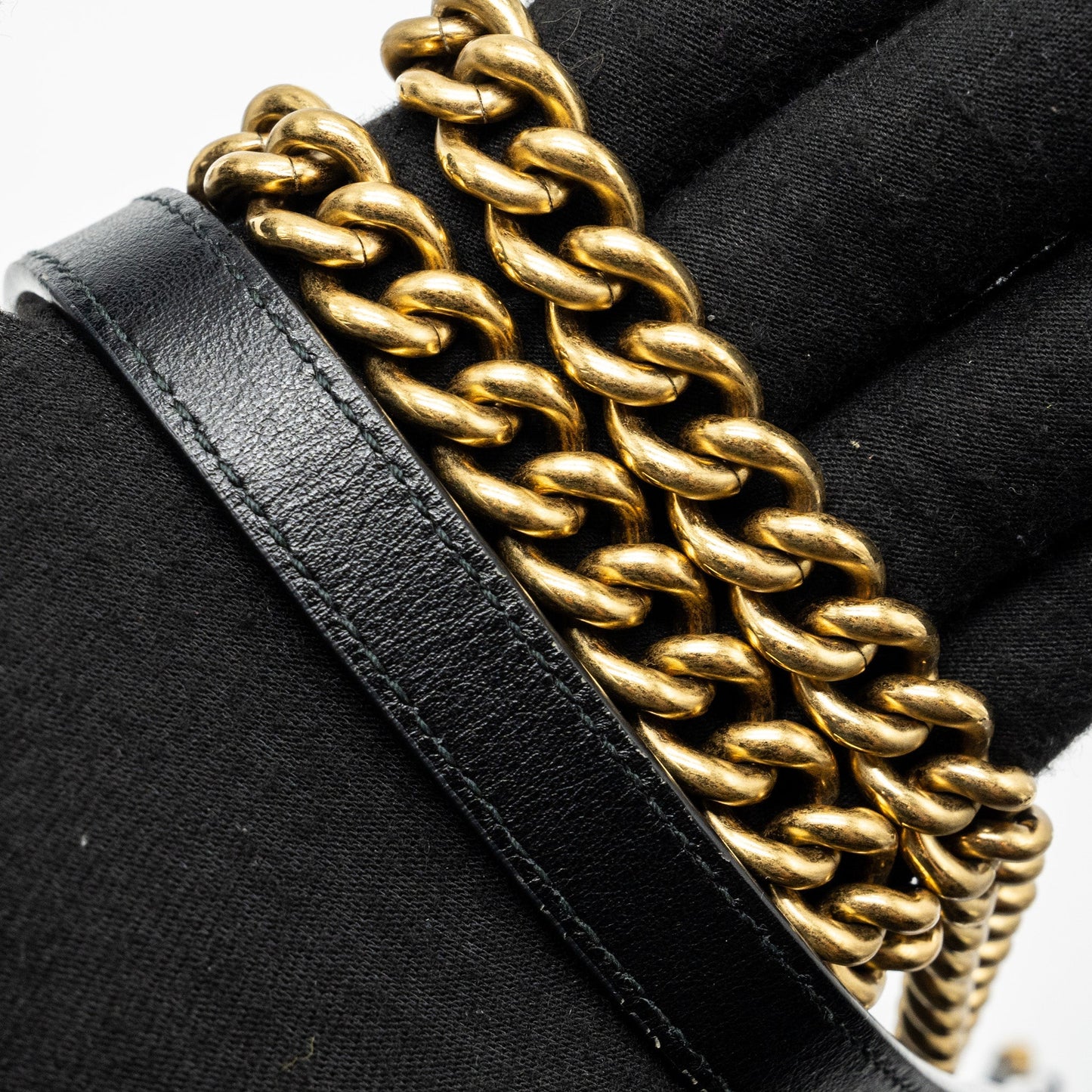 Gucci mini marmont bag calfskin black