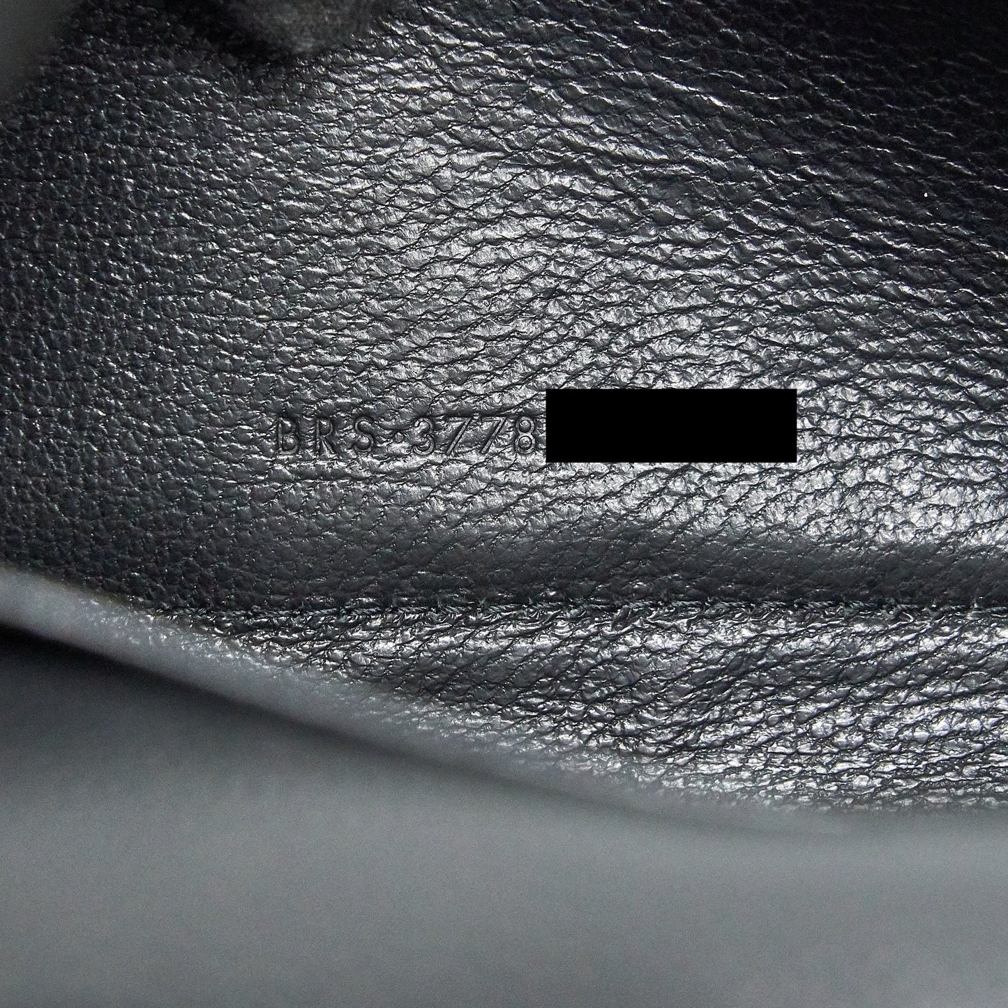 Saint Laurent Envelope Chain Wallet Black with SHW