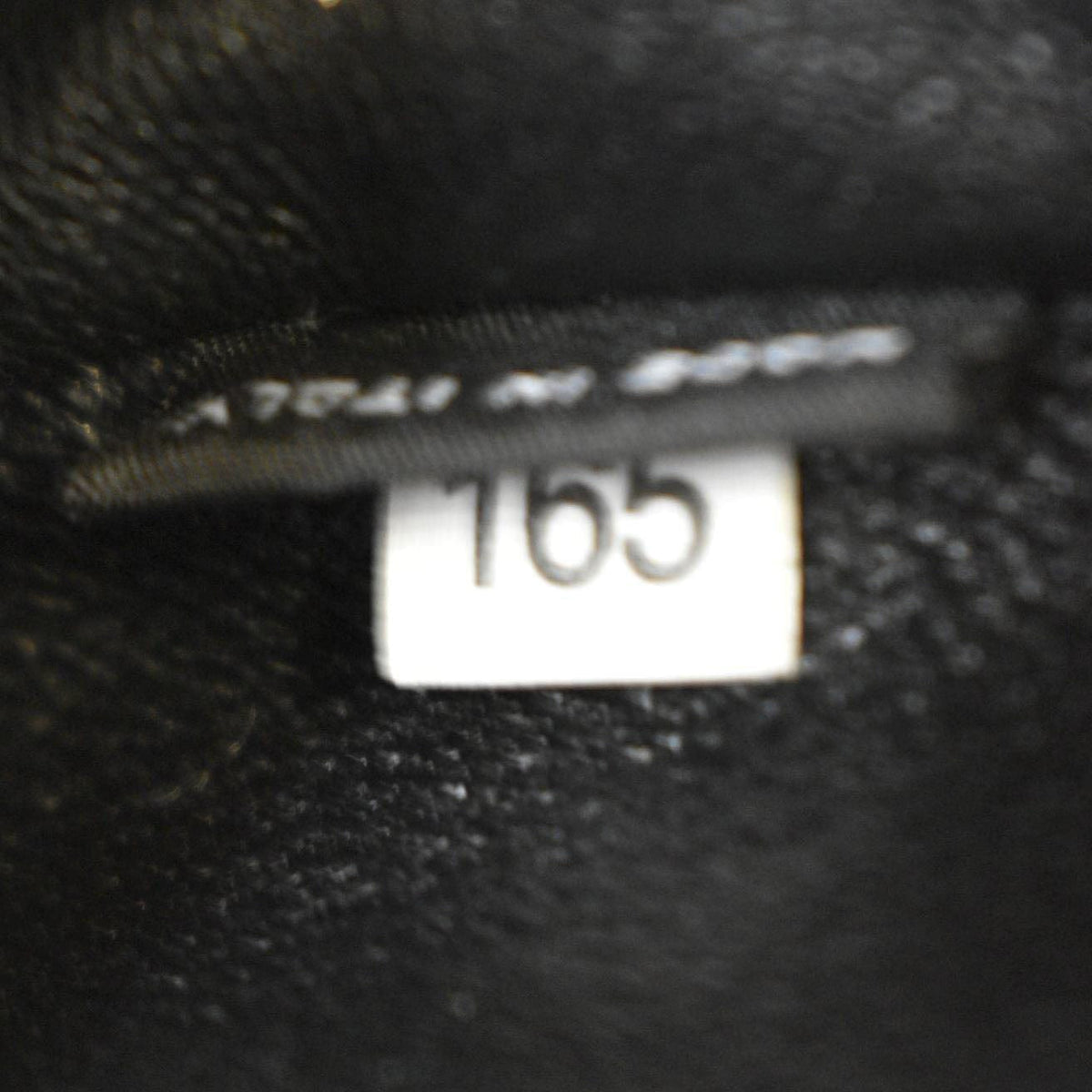 PRADA Arque Leather Shoulder Bag Black