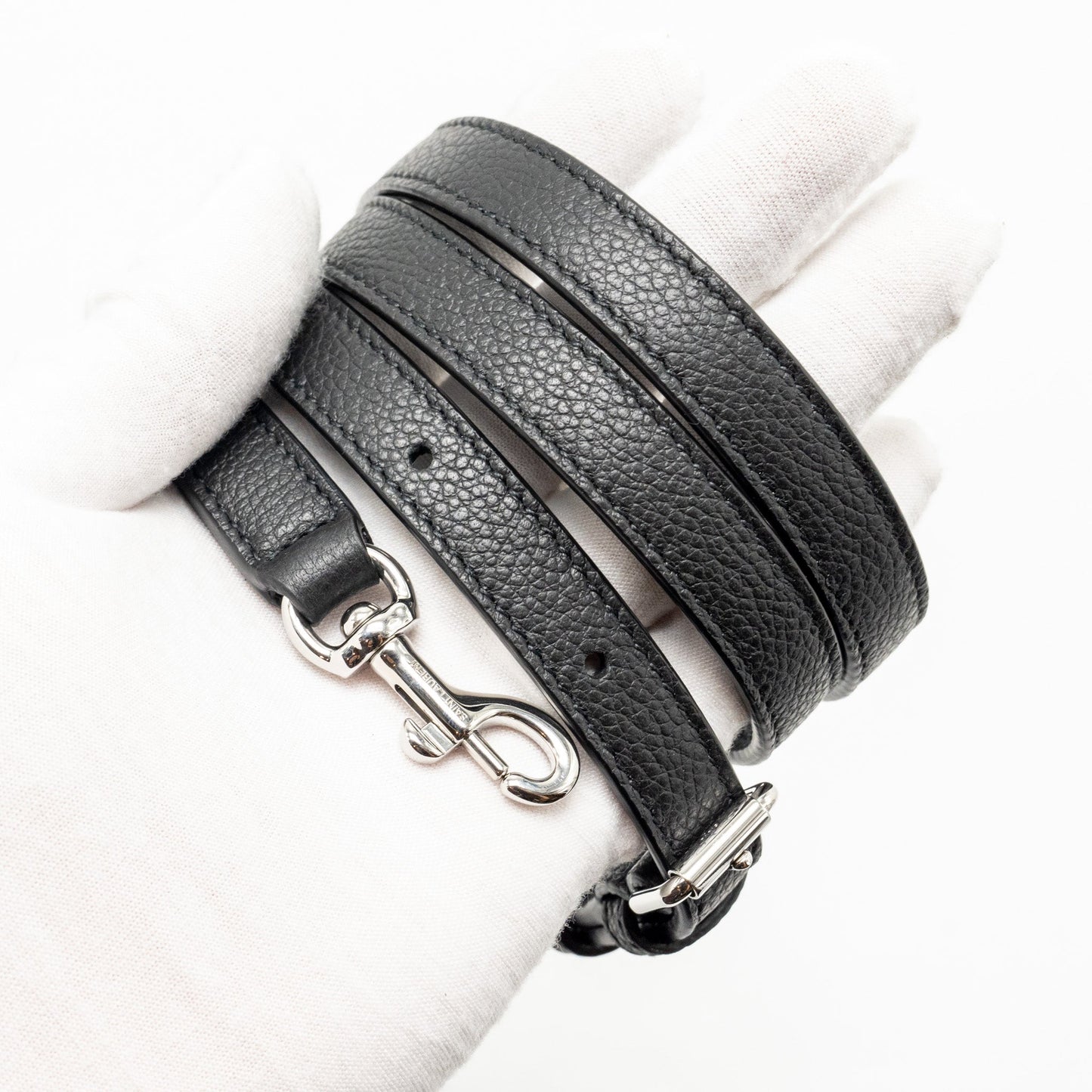 Saint Laurent Sac De Jour grained calfskin black SHW