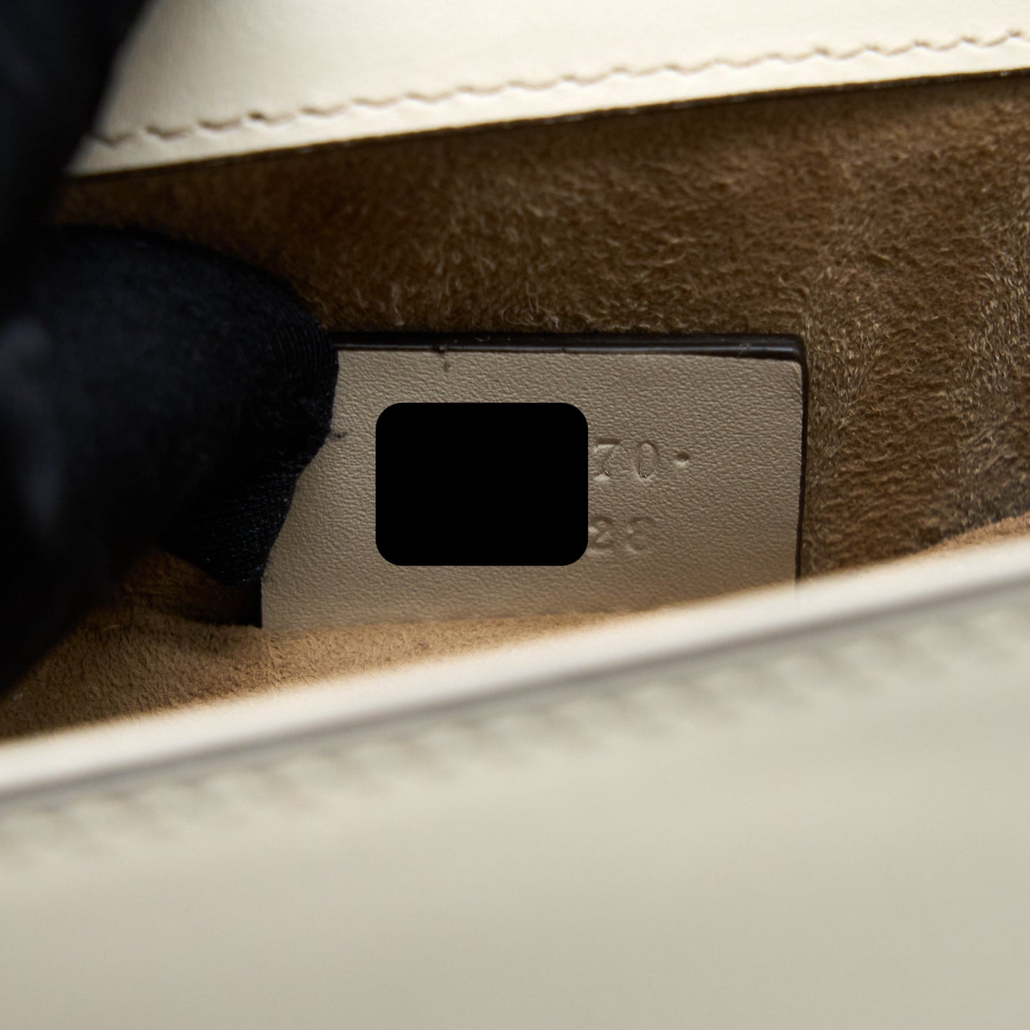Gucci Mini Sylvia Top Handle Bag White