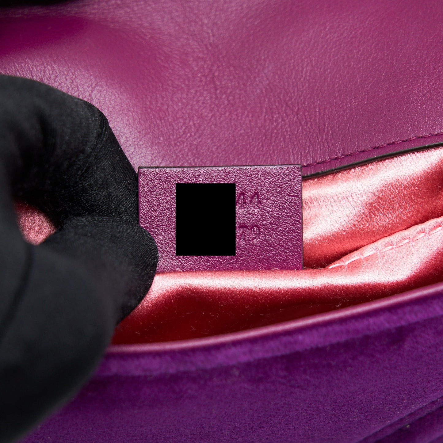 Gucci Mini Marmont Bag Velvet Purple