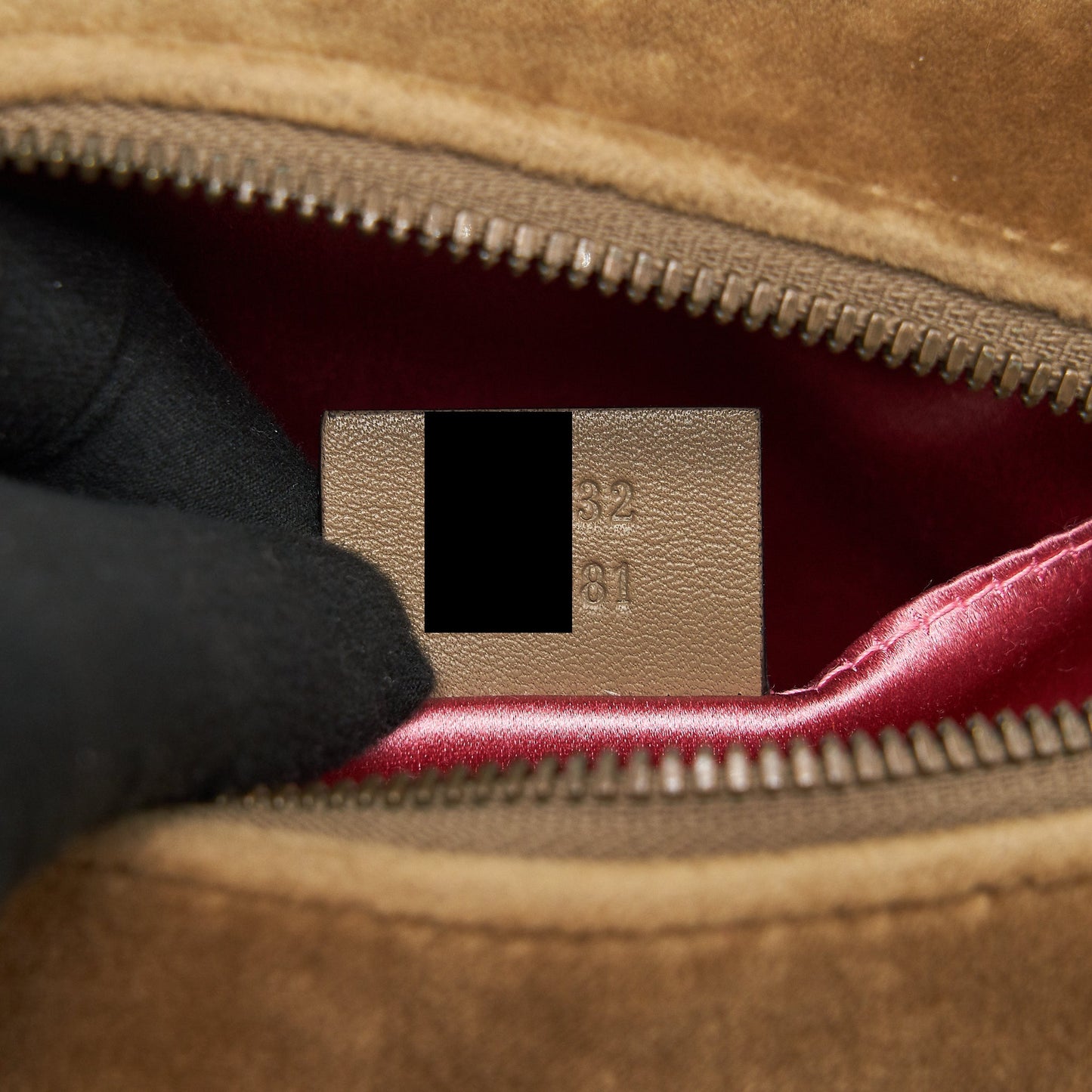 Gucci GG Marmont Camera Bag Velvet Gold Tan