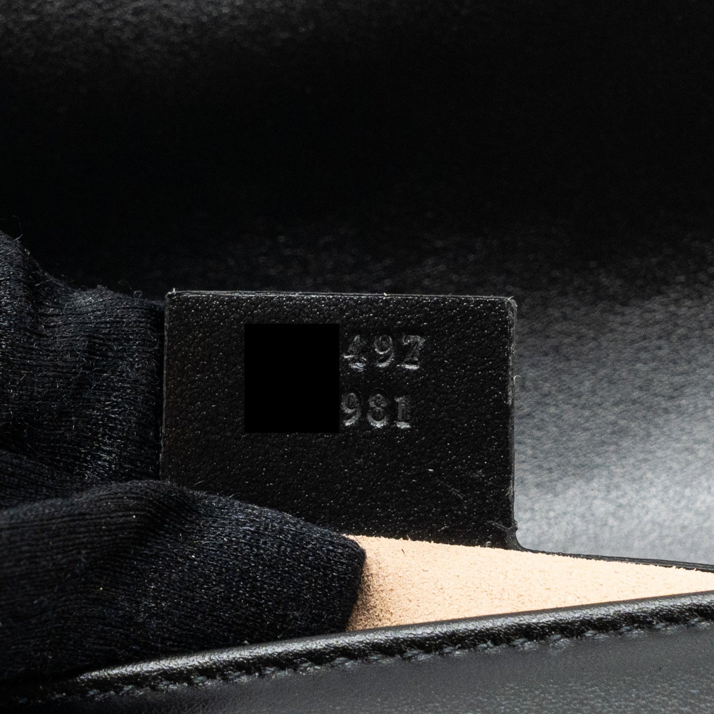Gucci small marmont bag calfskin black
