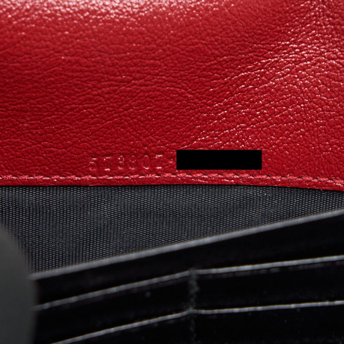 Gucci GG Marmont Wallet On Chain Black