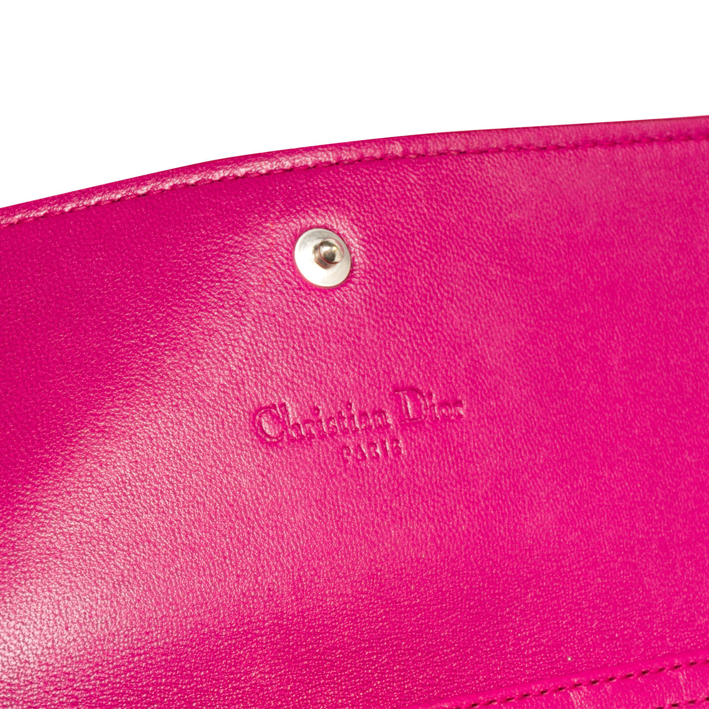 Christian Dior Tri-colour Wallet on Chain