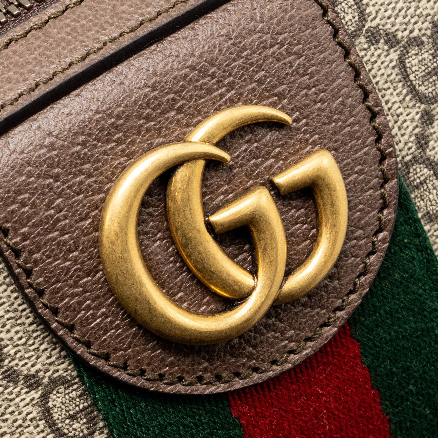Gucci Ophidia GG Small Backpack GG supreme canvas brown