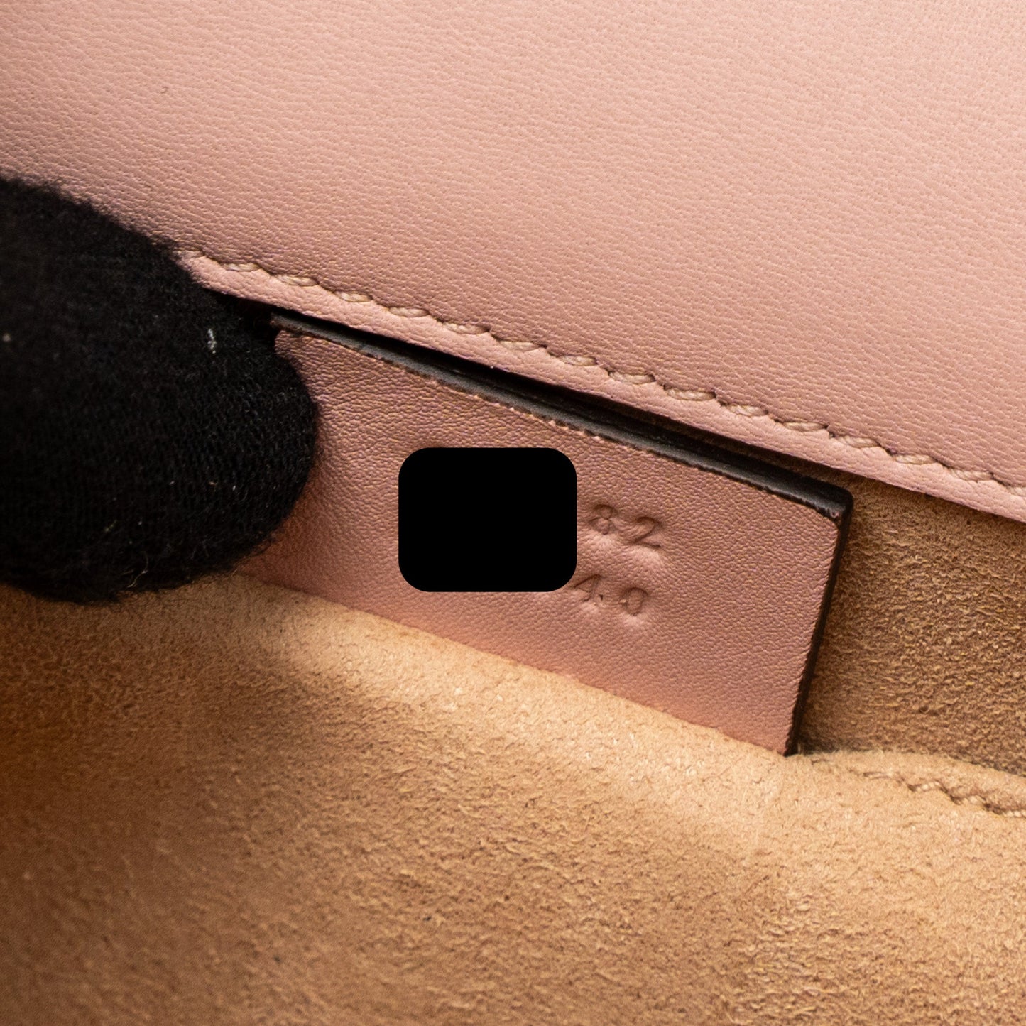 Gucci Padlock Chain Bag Crystal Star Limited Calfskin Pink