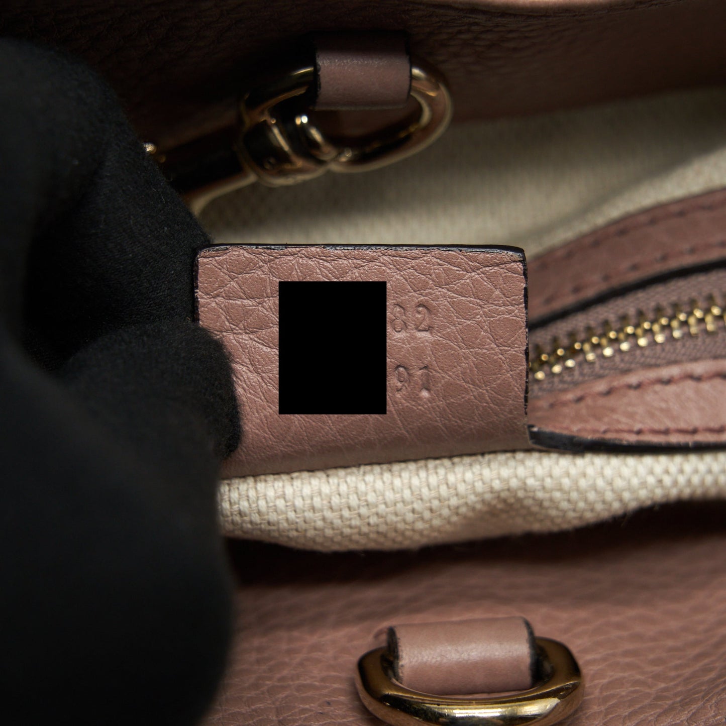 Gucci Soho Chain Shoulder Bag Light Pink