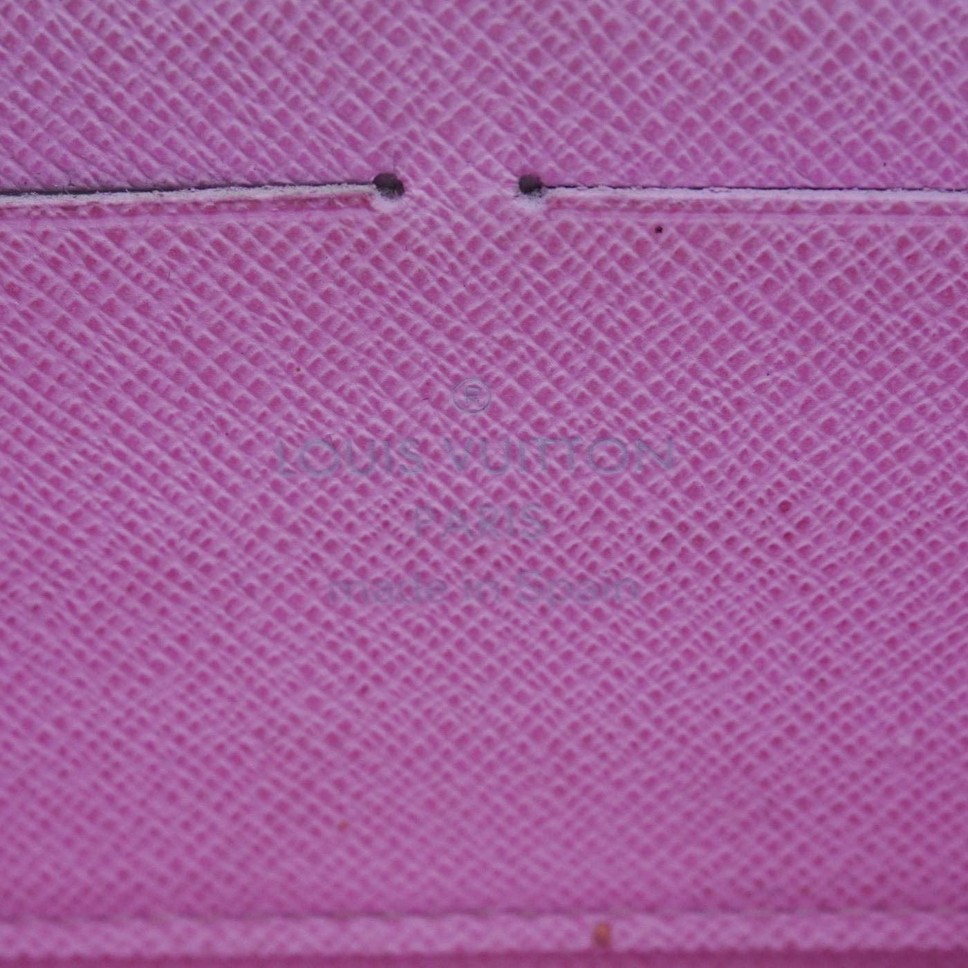 LOUIS VUITTON Takashi Murakami Monogram Multicolor Zippy Wallet White