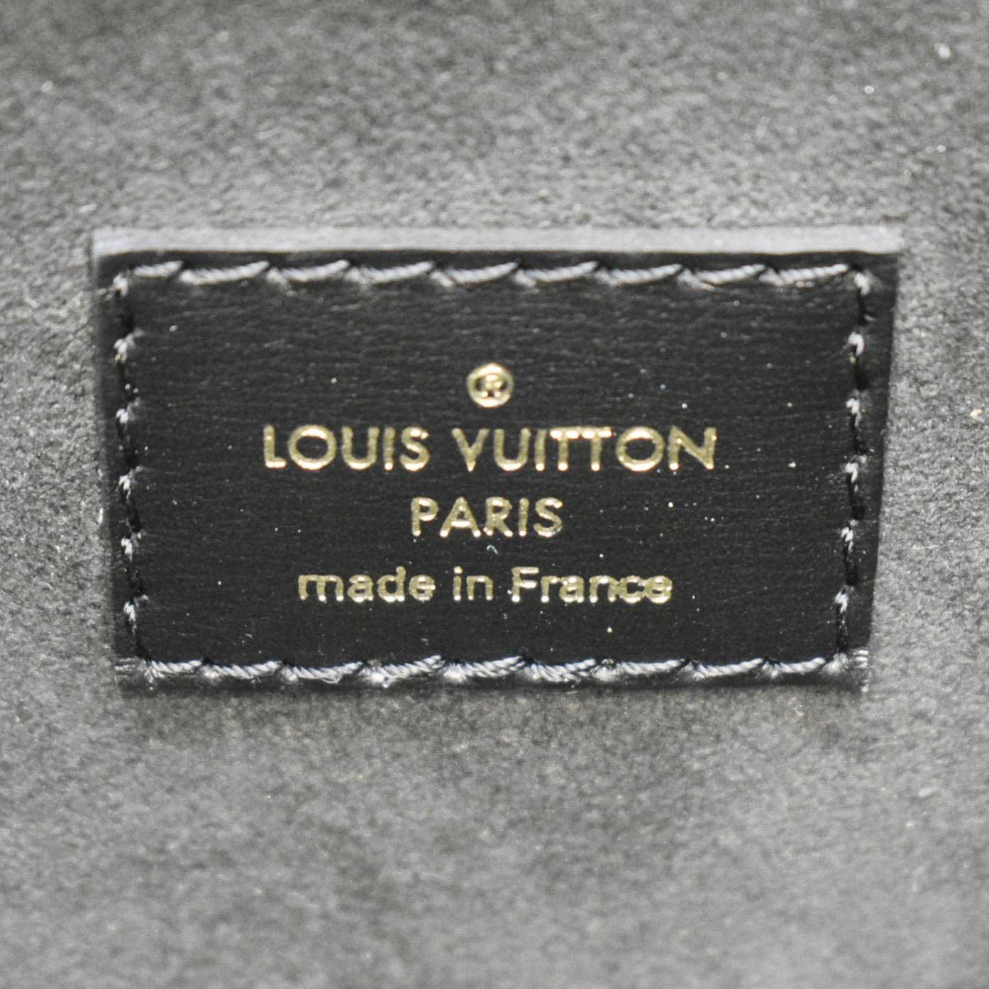 LOUIS VUITTON Onthego GM 1854 Jacquard Tote Bag Grey
