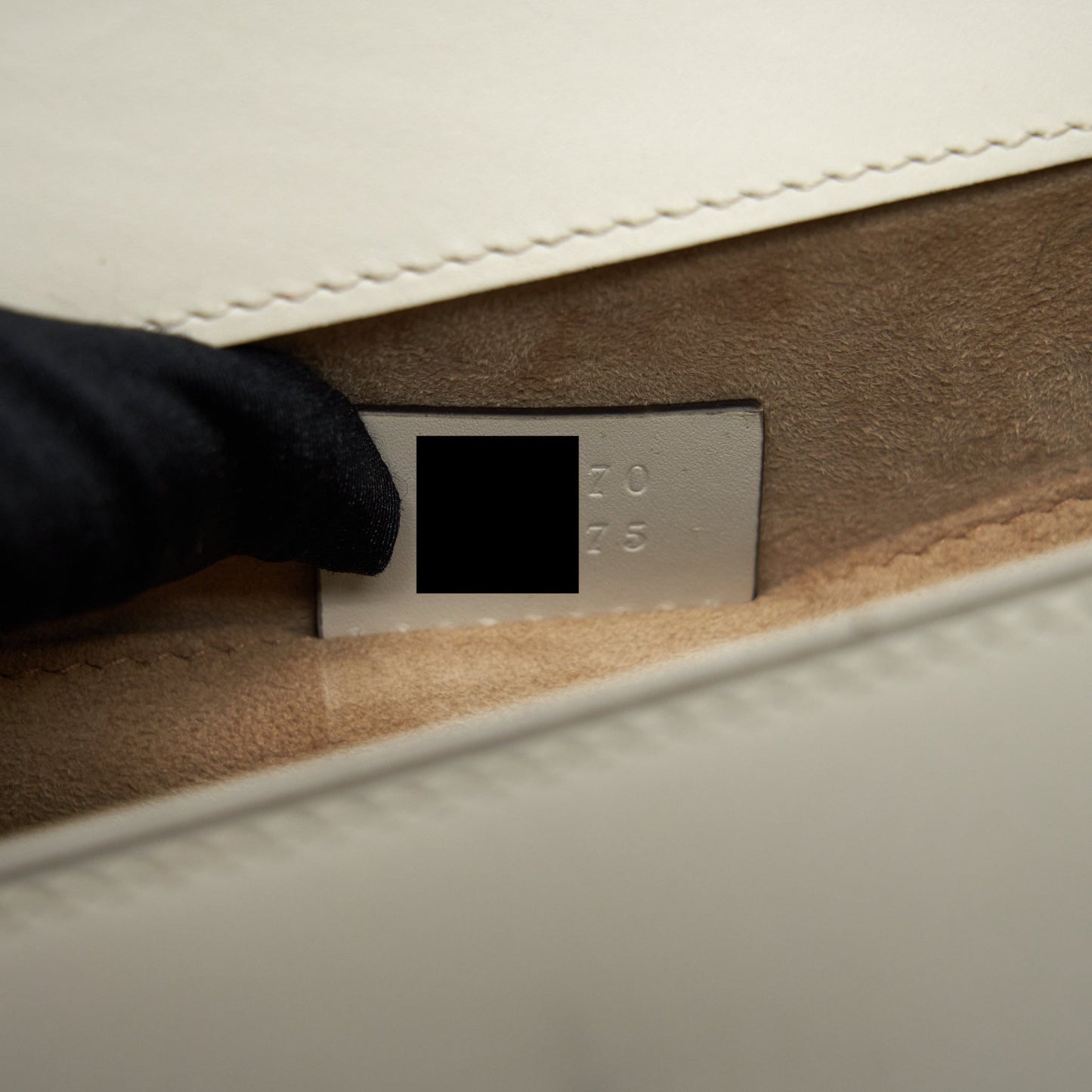 Gucci Mini Top Handle Sylvie Bag White