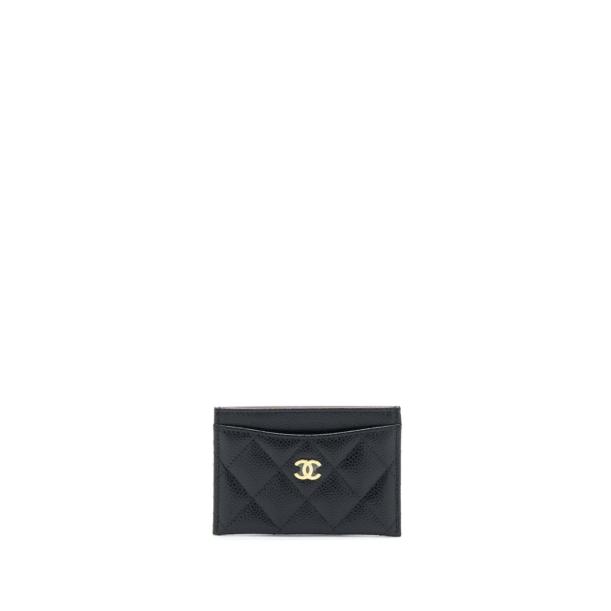 Chanel Class Quilted Holder Caviar Black GHW