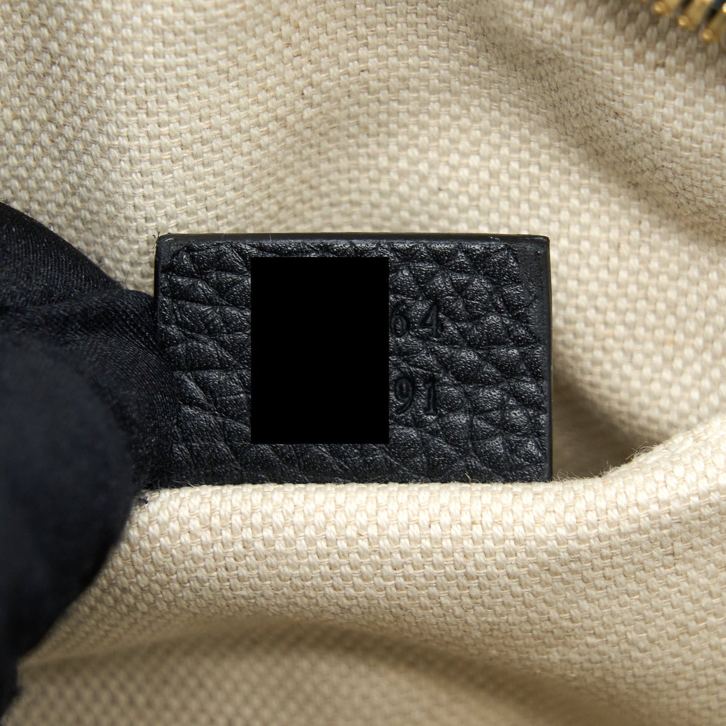 Gucci Soho Camera Disco Bag Calfskin Black