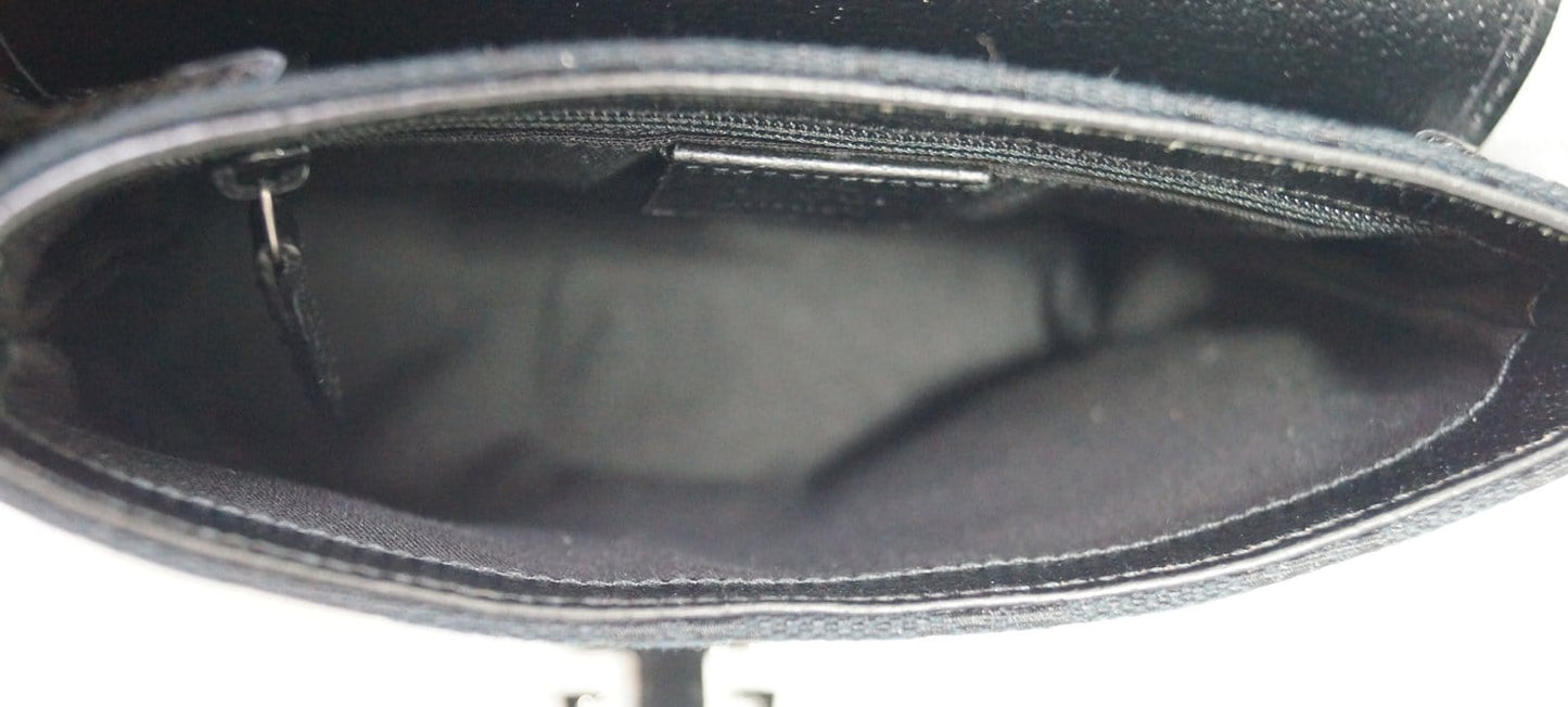 GUCCI GG Monogram Black Waist Bag 131236