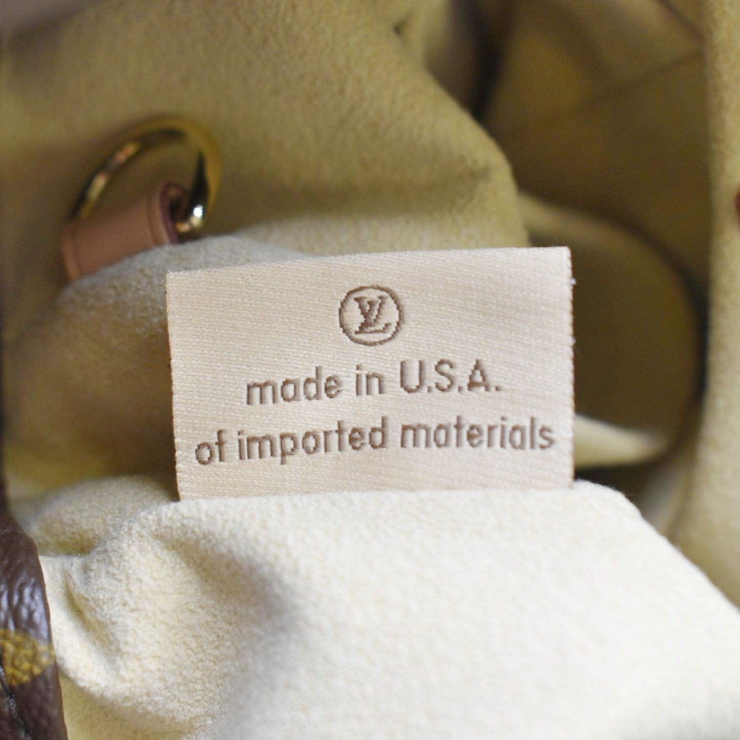 LOUIS VUITTON Artsy MM Monogram Canvas Hobo Bag Brown