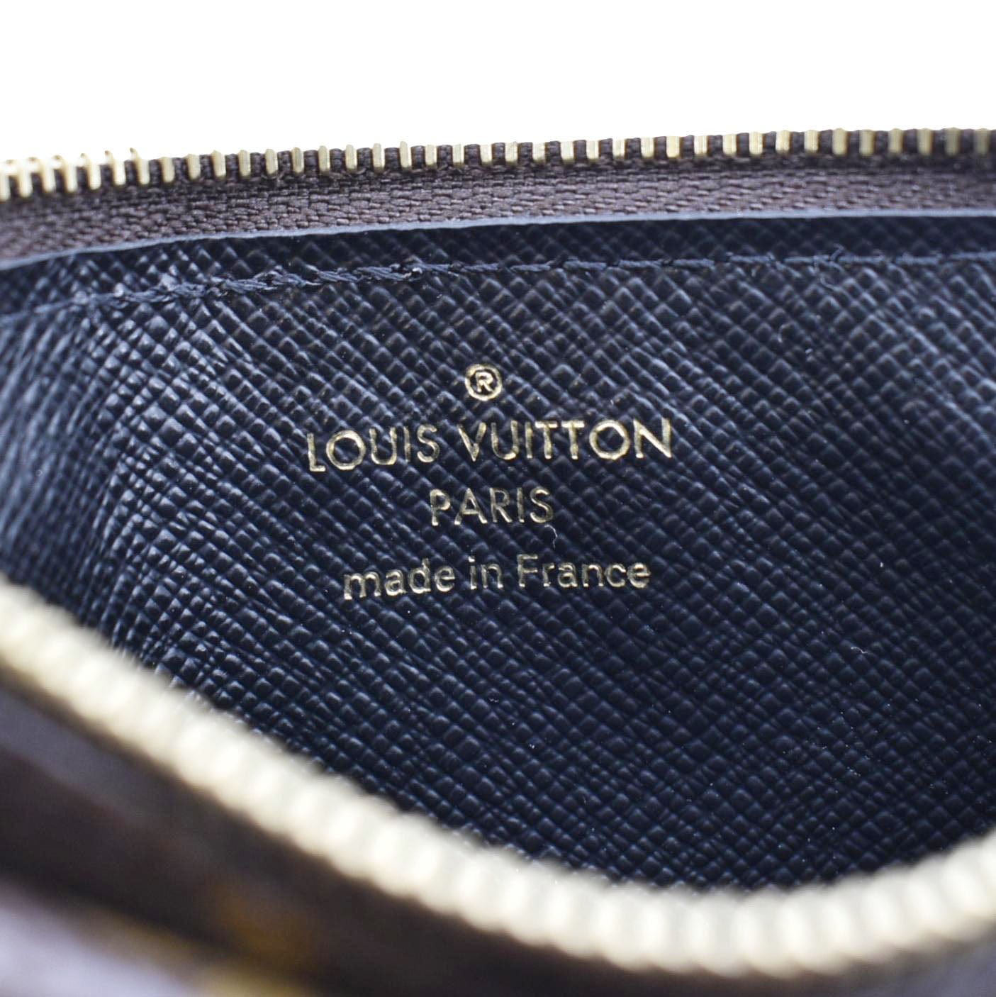 LOUIS VUITTON Recto Verso Monogram Canvas Card Holder Brown