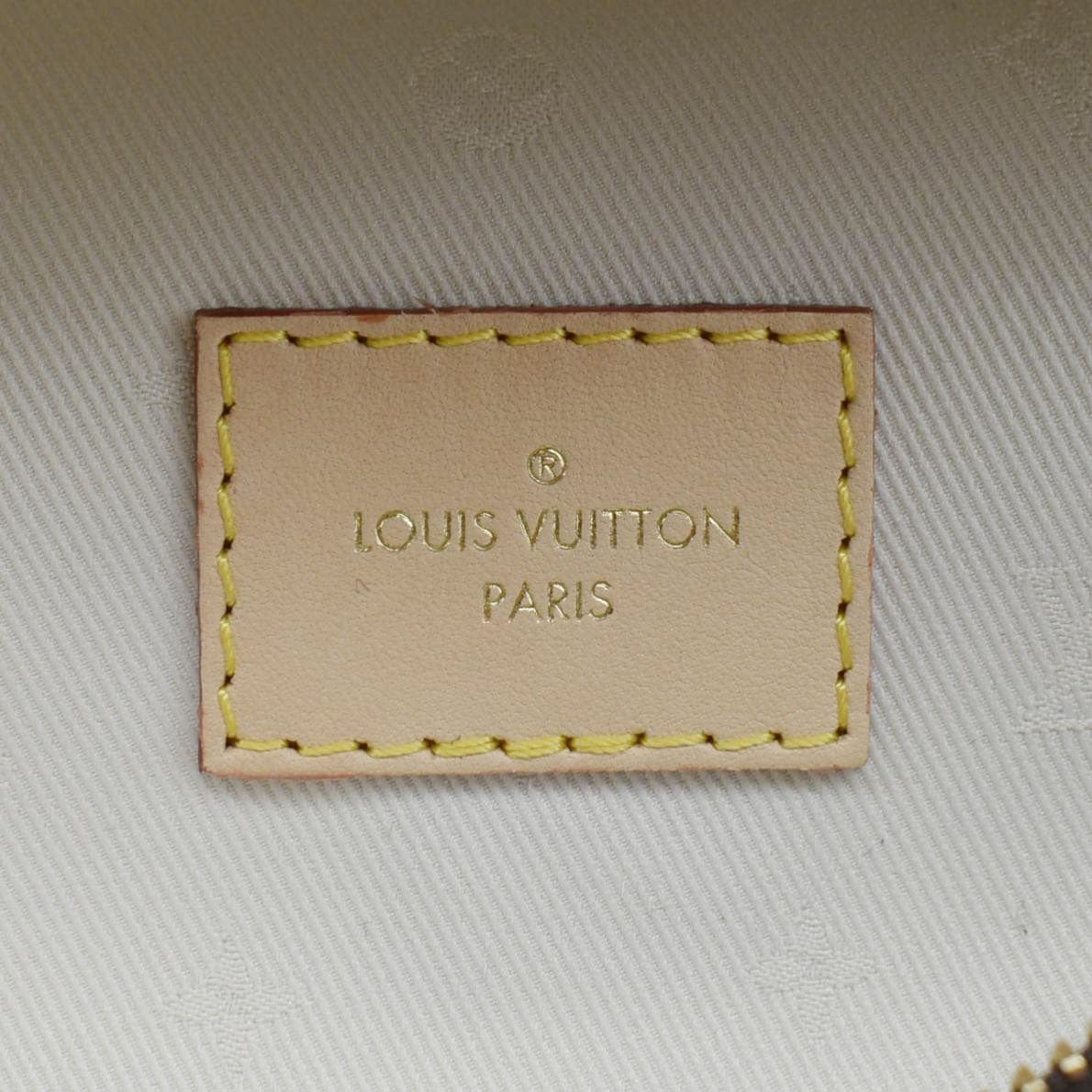 LOUIS VUITTON High Rise Monogram Canvas Bumbag Brown