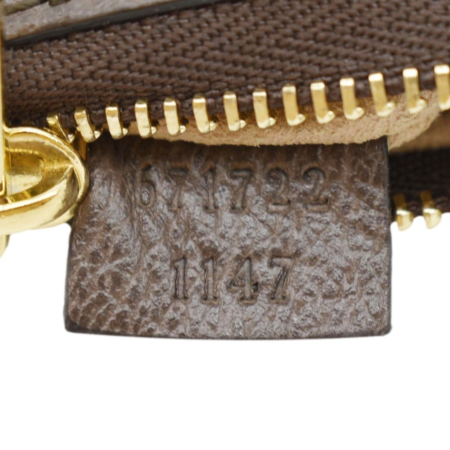 GUCCI Ophidia Jumbo GG Canvas Key Case Beige 671722