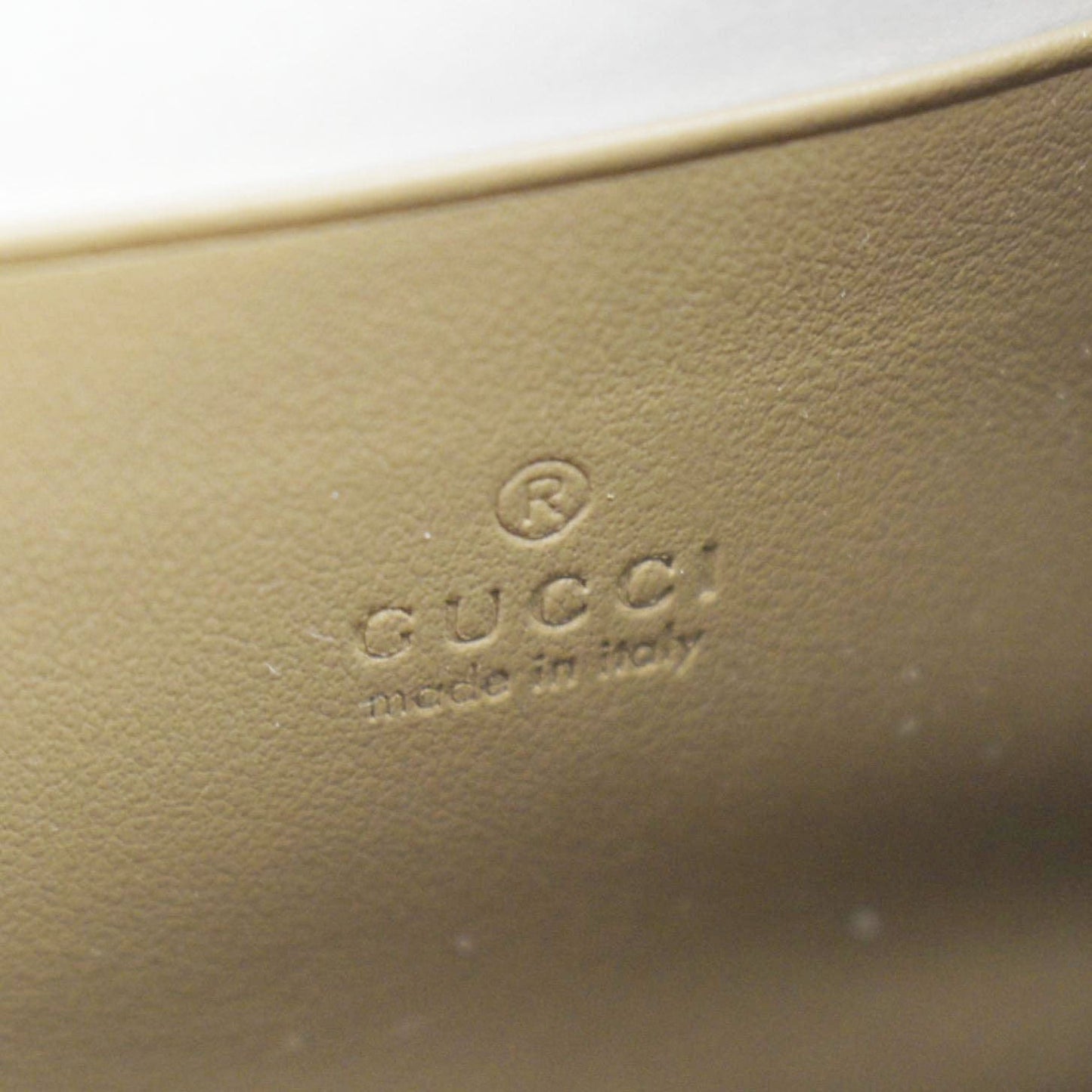 GUCCI Dionysus GG Supreme Crossbody Chain Wallet Beige 401231