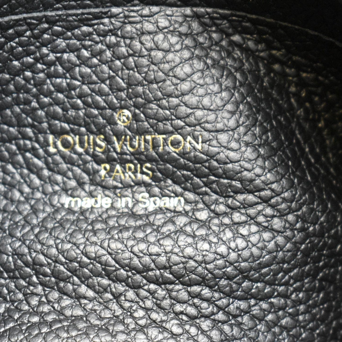 LOUIS VUITTON Double Zip Pochette Monogram Empreinte Crossbody Bag Bicolor