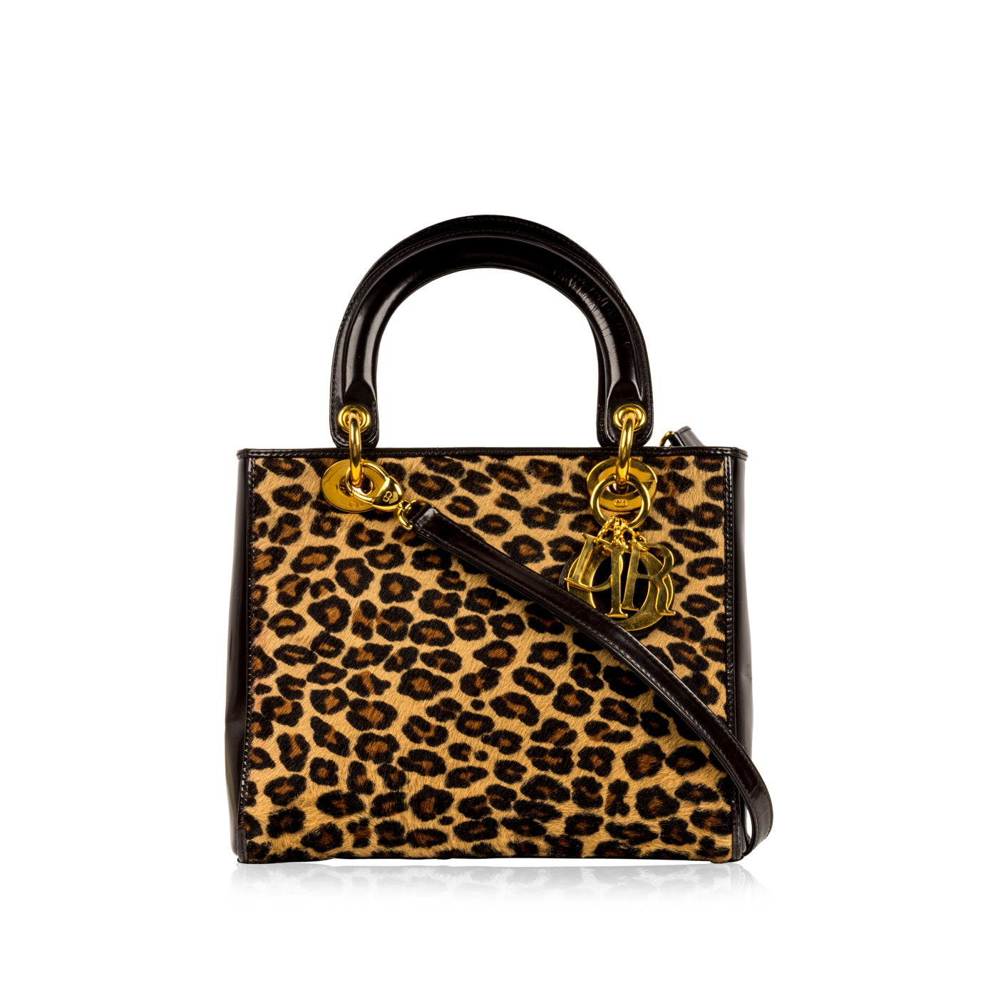Lady Dior Medium - Leopard Fur