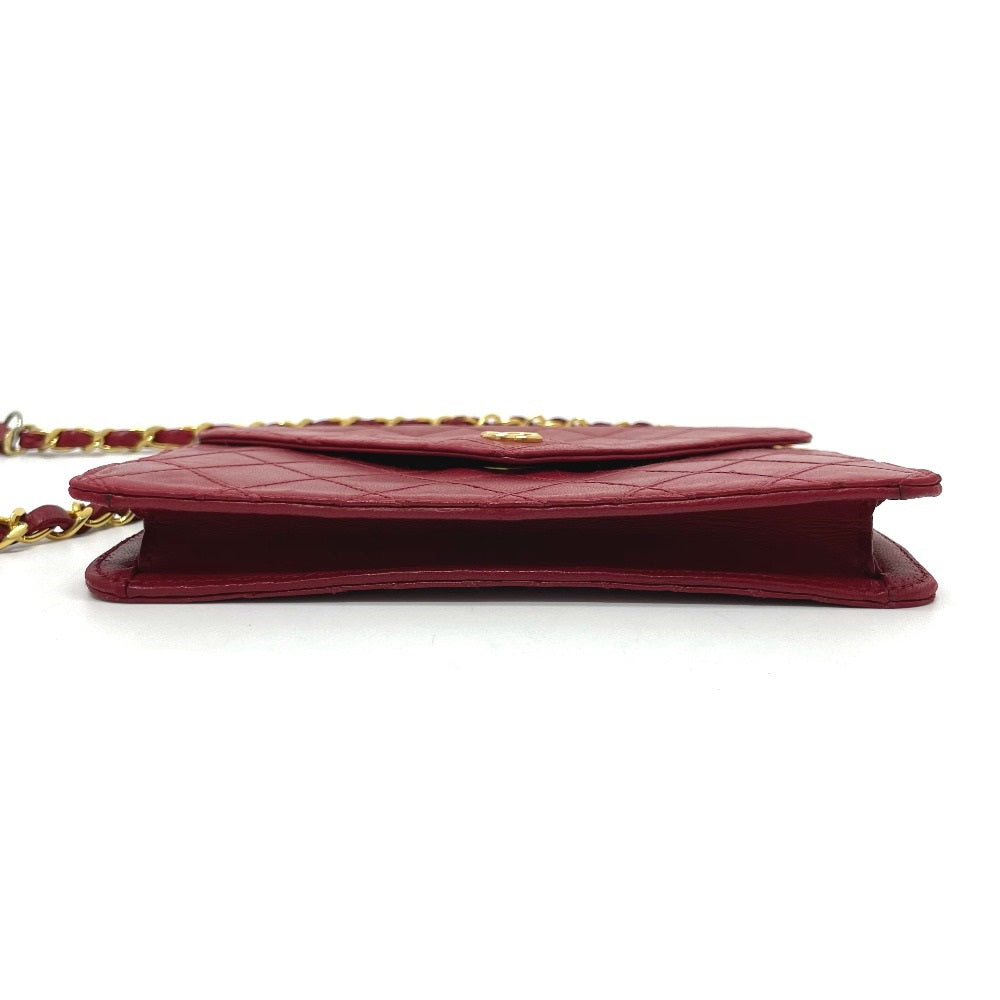 Chanel 30 Lambskin Gold Shoulder Bag