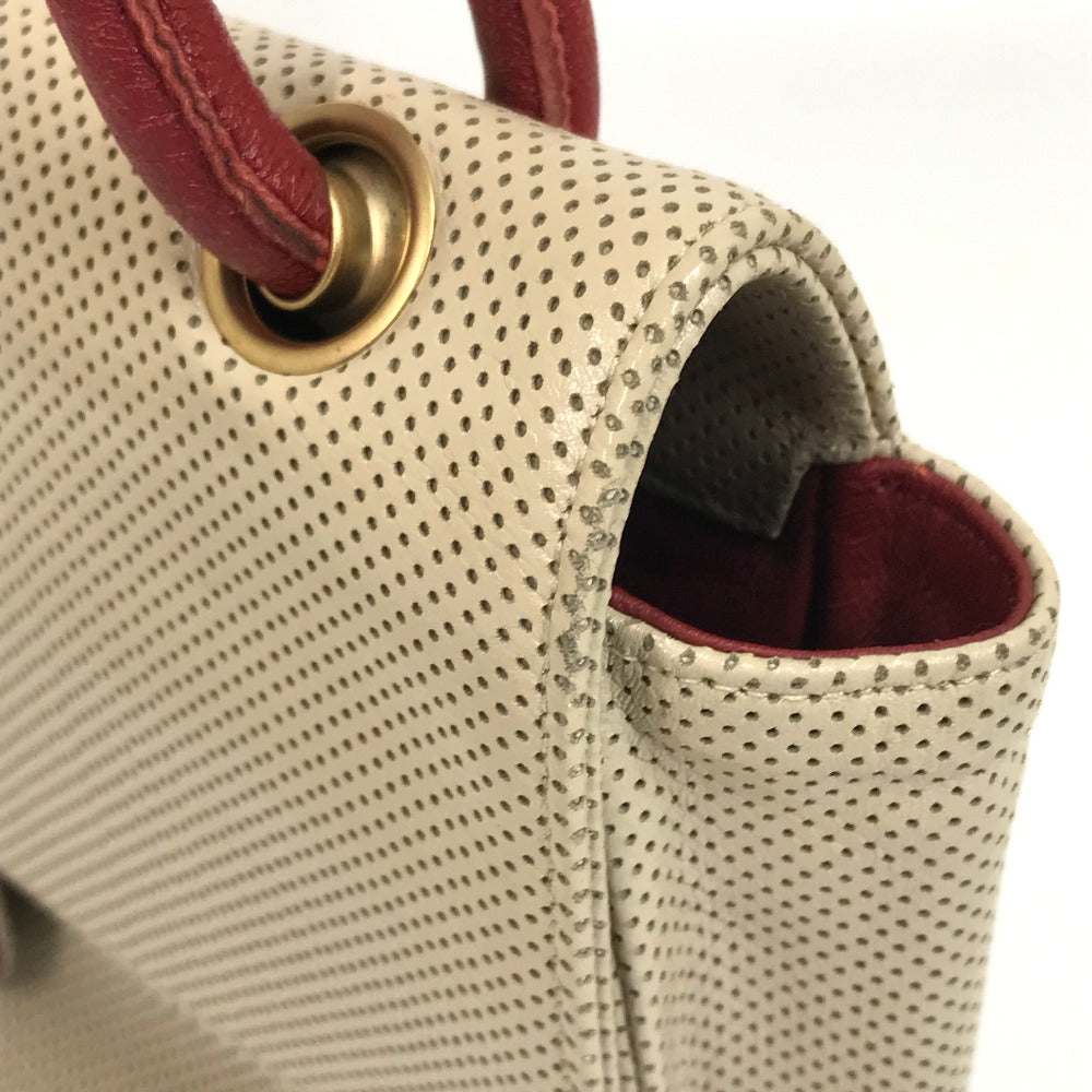 Chanel 30 Leather Beige Shoulder Bag
