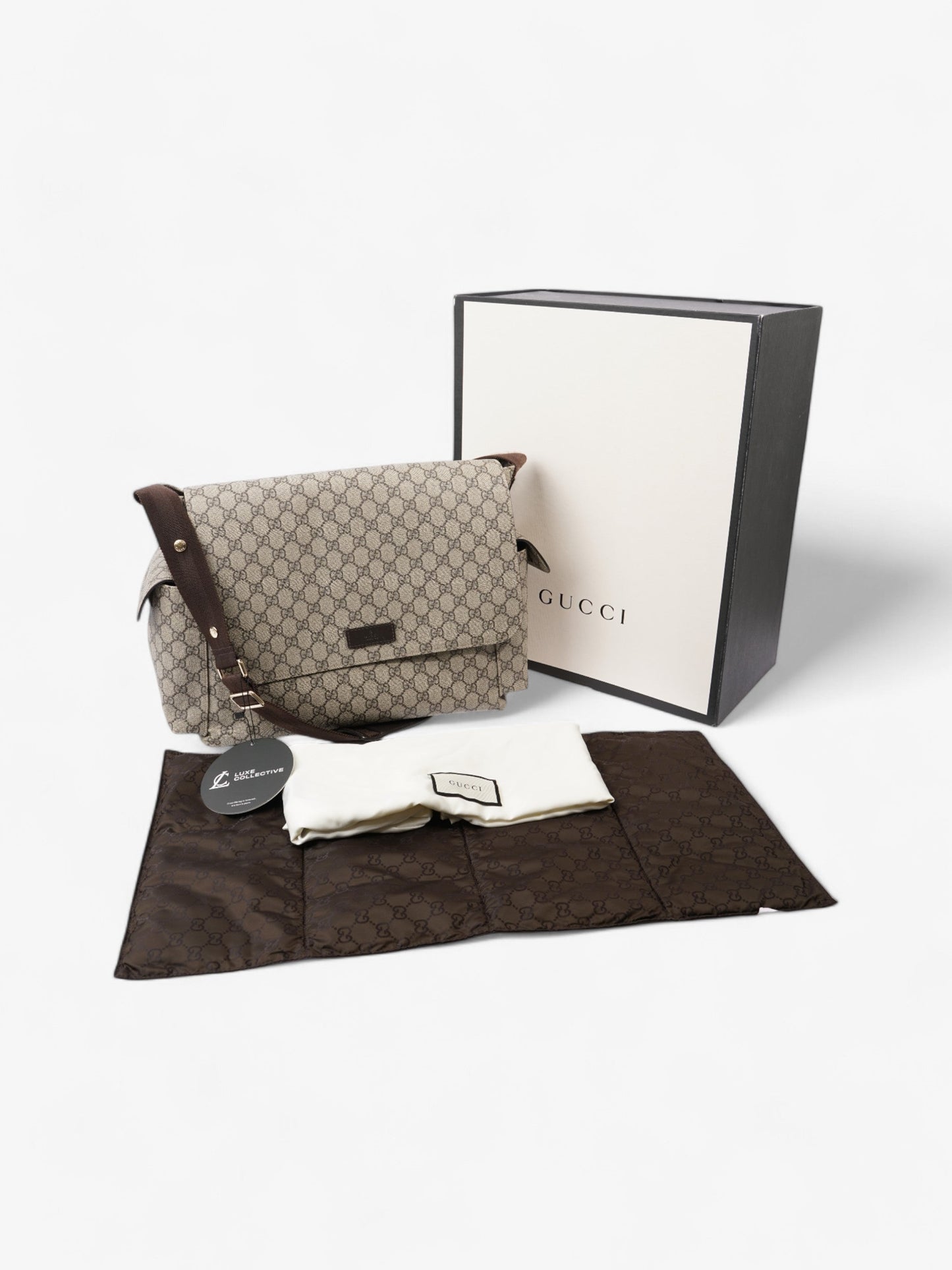 Gucci Gucci Baby Changing Bag GG Supreme Coated Canvas One size