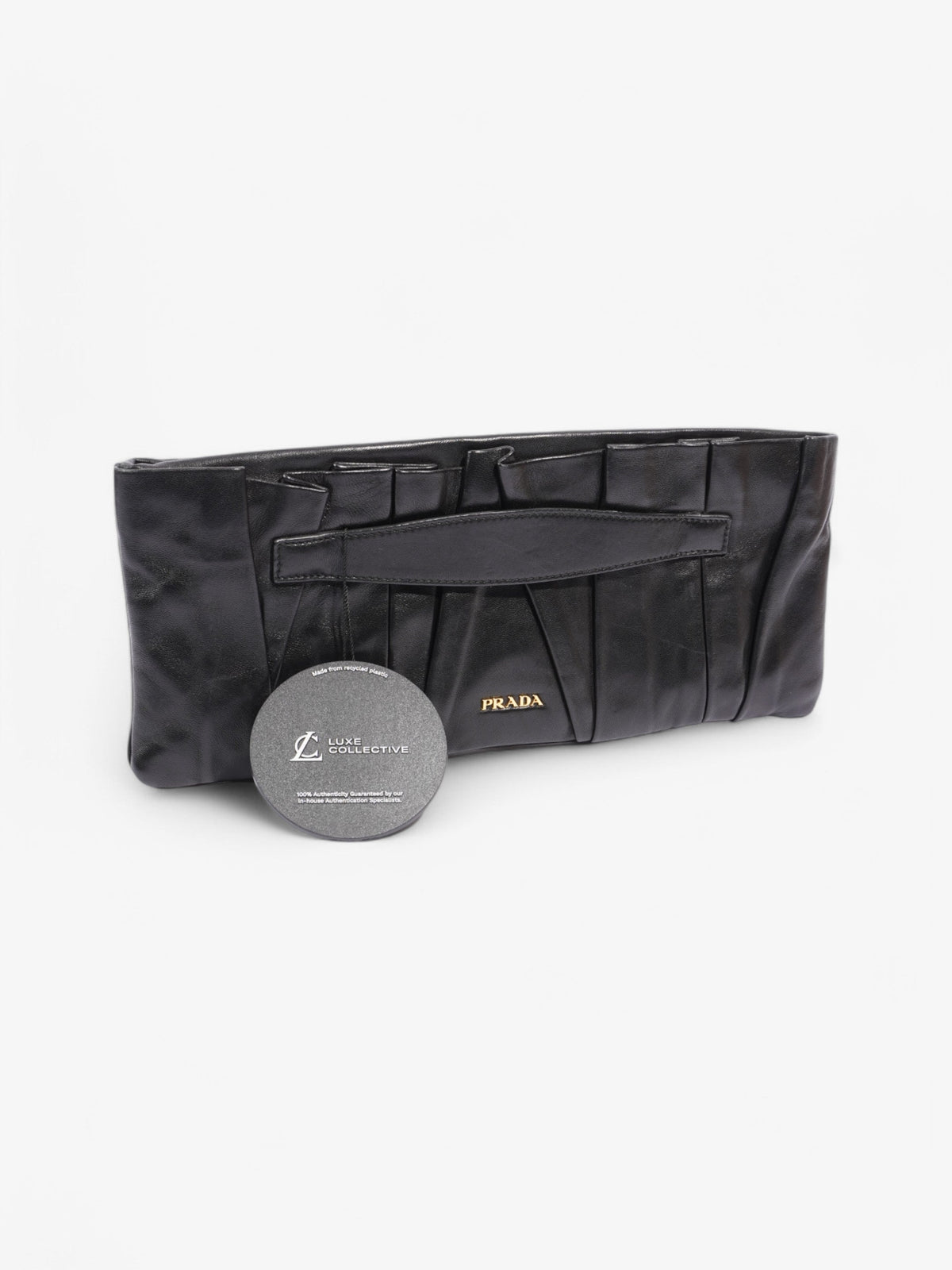 Prada Clutch Black Leather