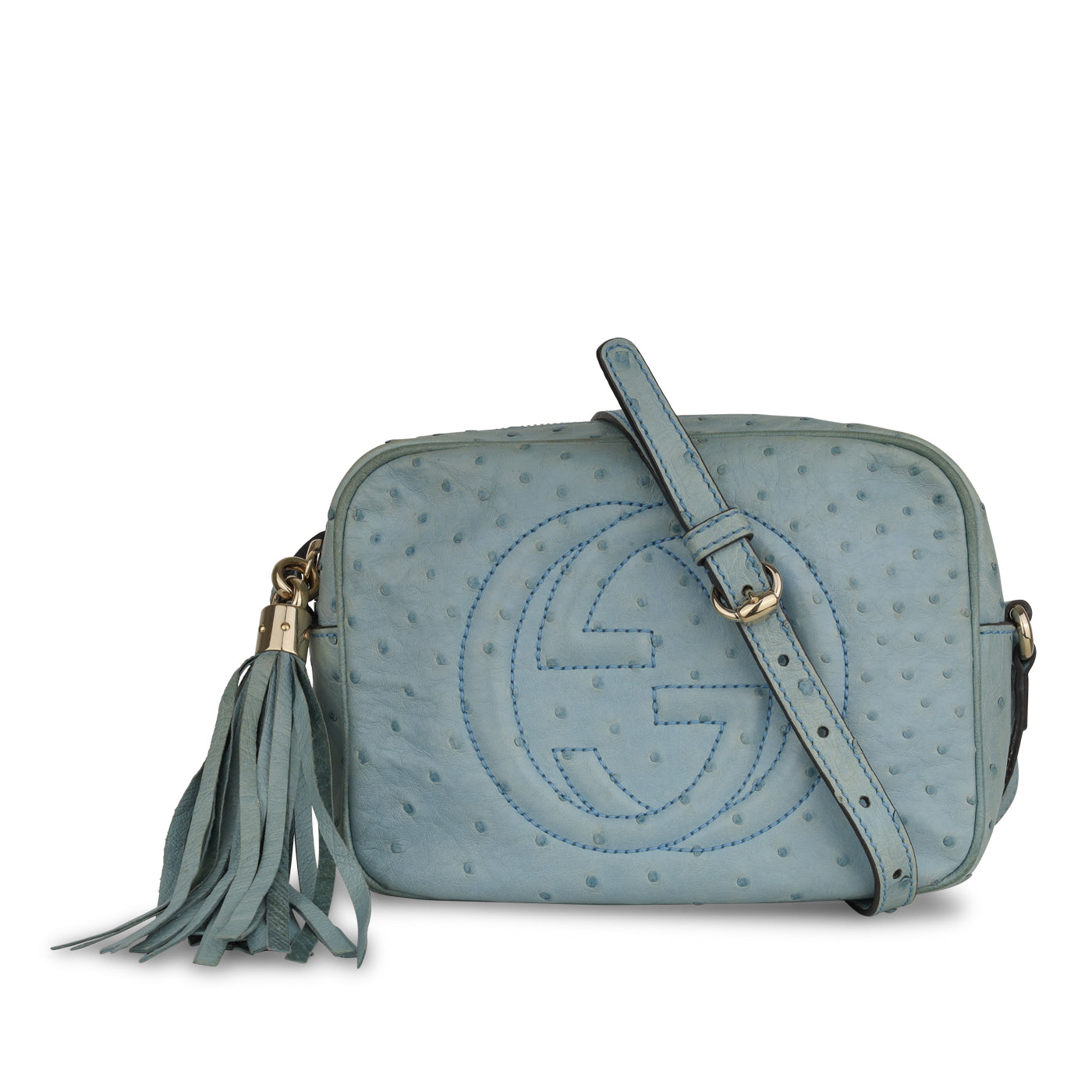 Gucci Small Soho Disco - Ostrich
