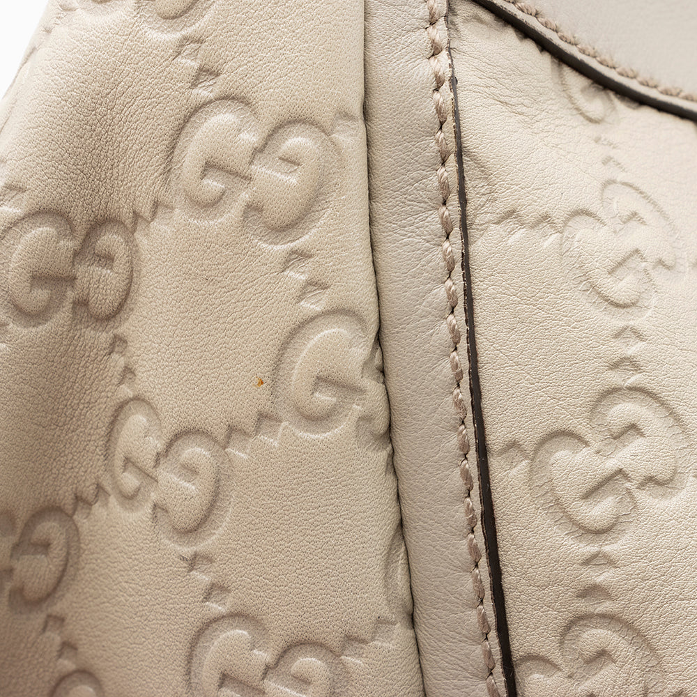 Gucci Guccissima Leather D Ring Small Hobo - FINAL SALE