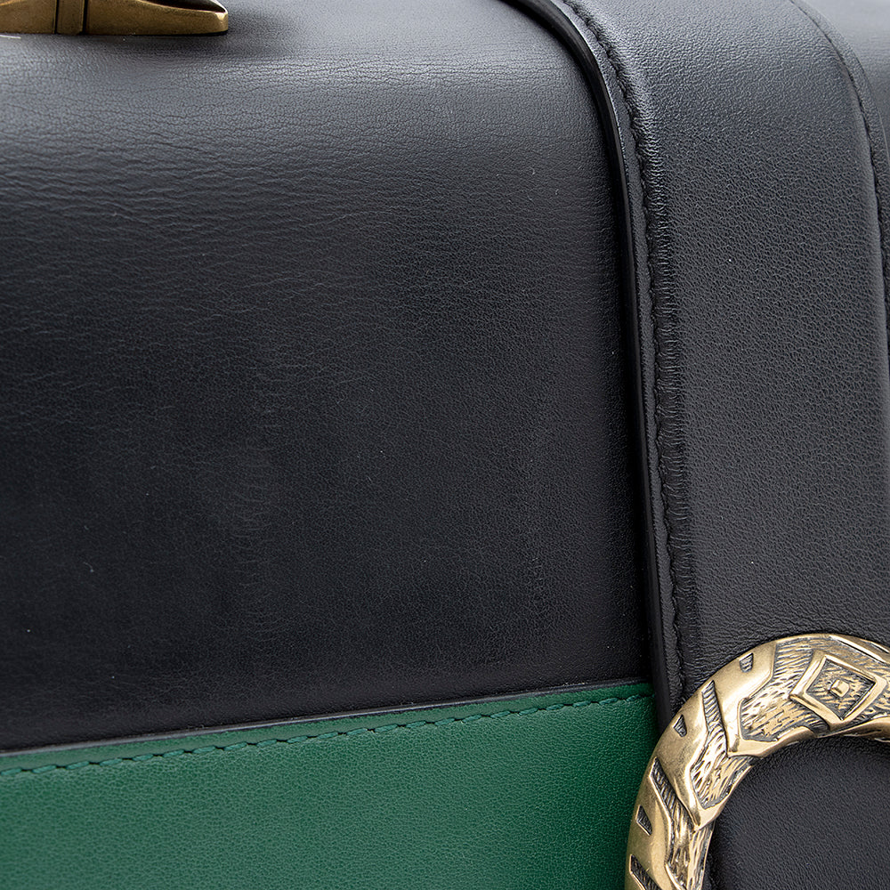 Gucci Leather Borsa Dionysus Large Top Handle Bag