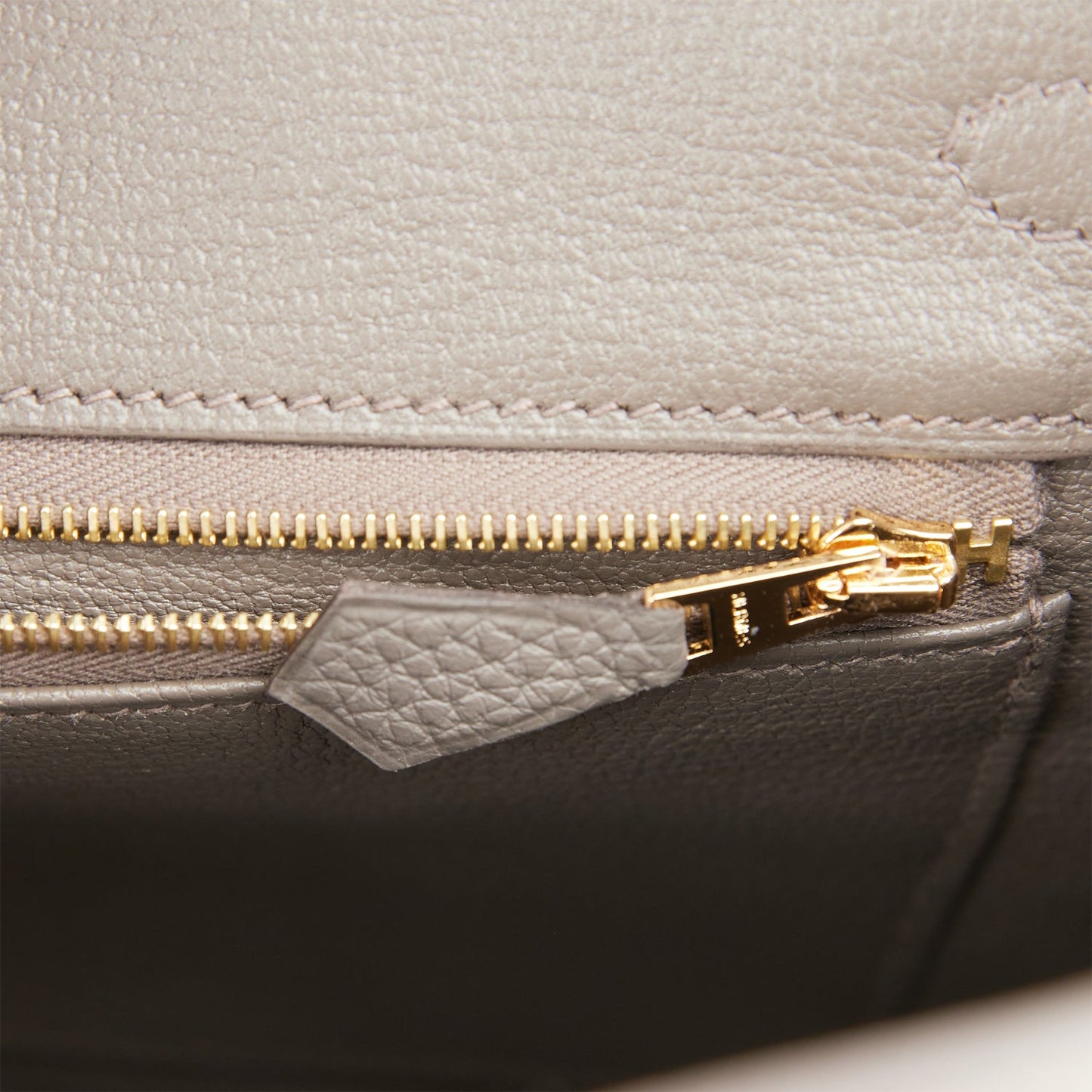 Hermes Birkin 25 Etain Togo Rose Gold Hardware