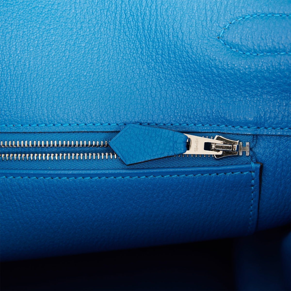 Hermes Birkin 40 Mykonos Togo Palladium Hardware