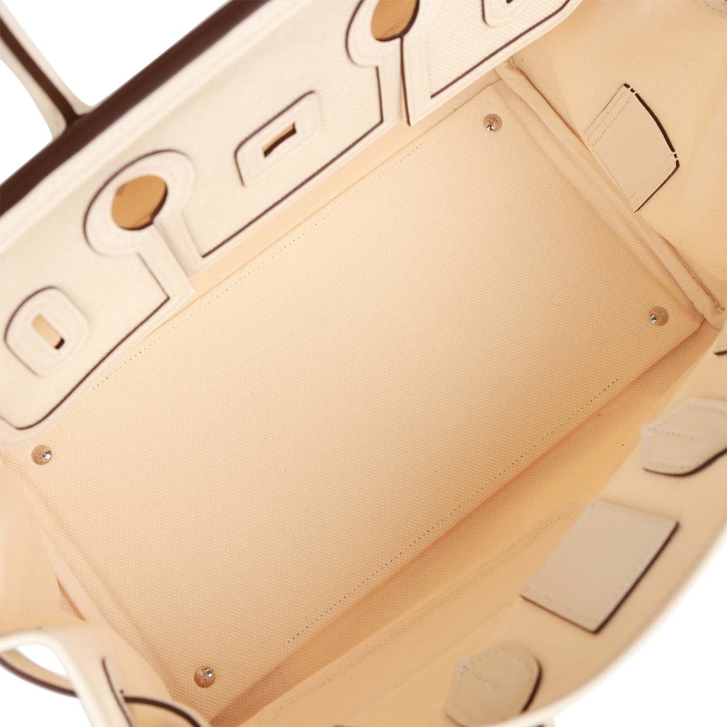 Hermes Birkin 35 Cargo Nata Toile and Swift Palladium Hardware