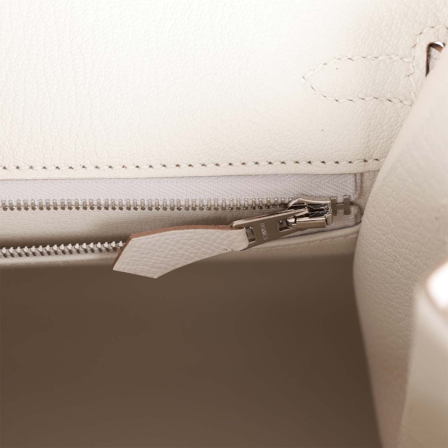 Hermes Birkin 25 Sellier Gris Pale Epsom Palladium Hardware