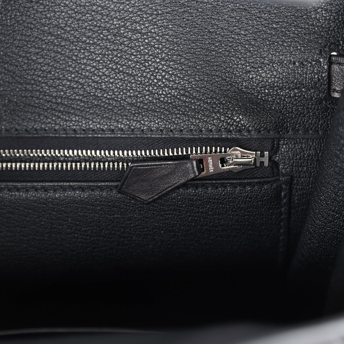 Hermes Limited Edition Birkin Rock 25 Black Volupto Palladium Hardware