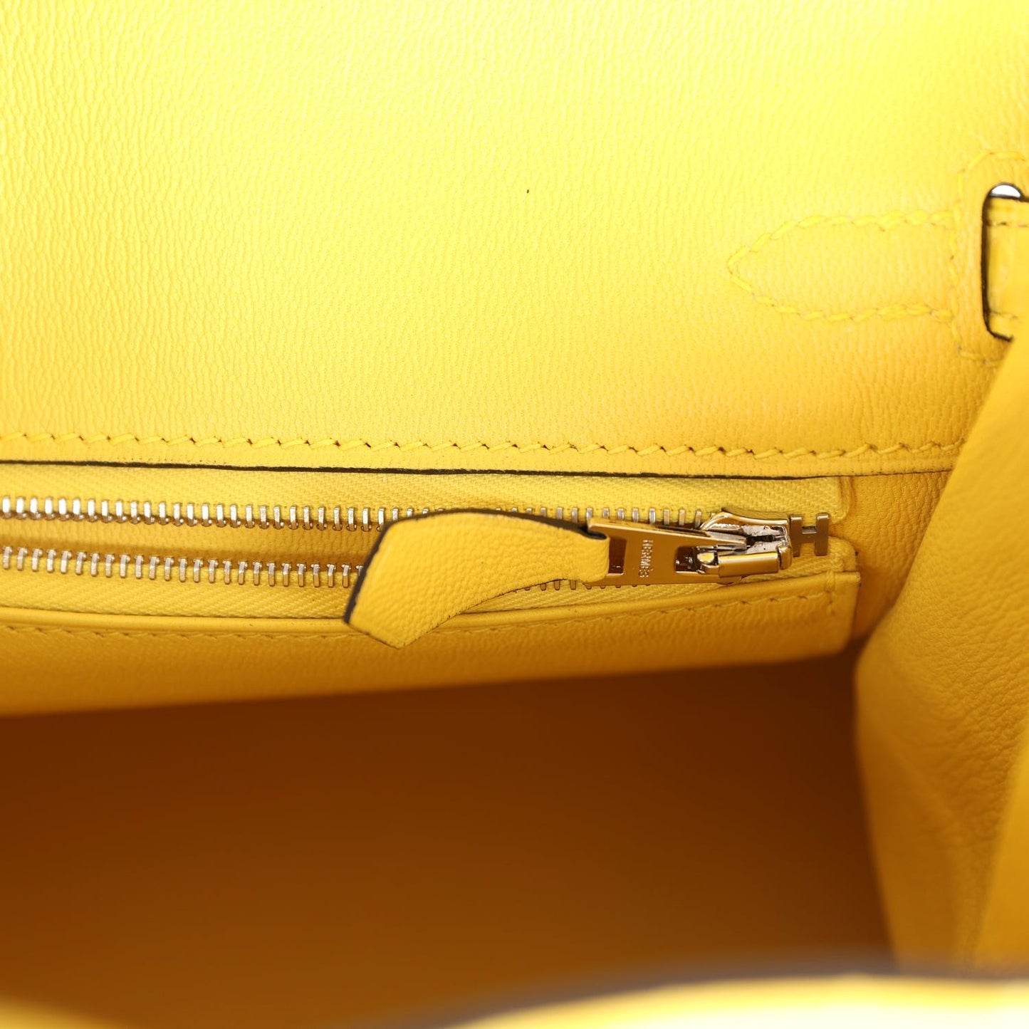 Hermes Birkin 25 Mimosa Matte Niloticus Crocodile Palladium Hardware